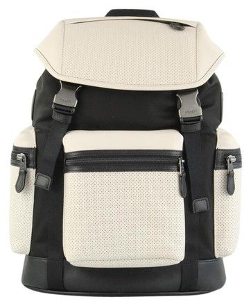 Coach Ivory and Black Leather Trek Backpack | Grailed display picture 3