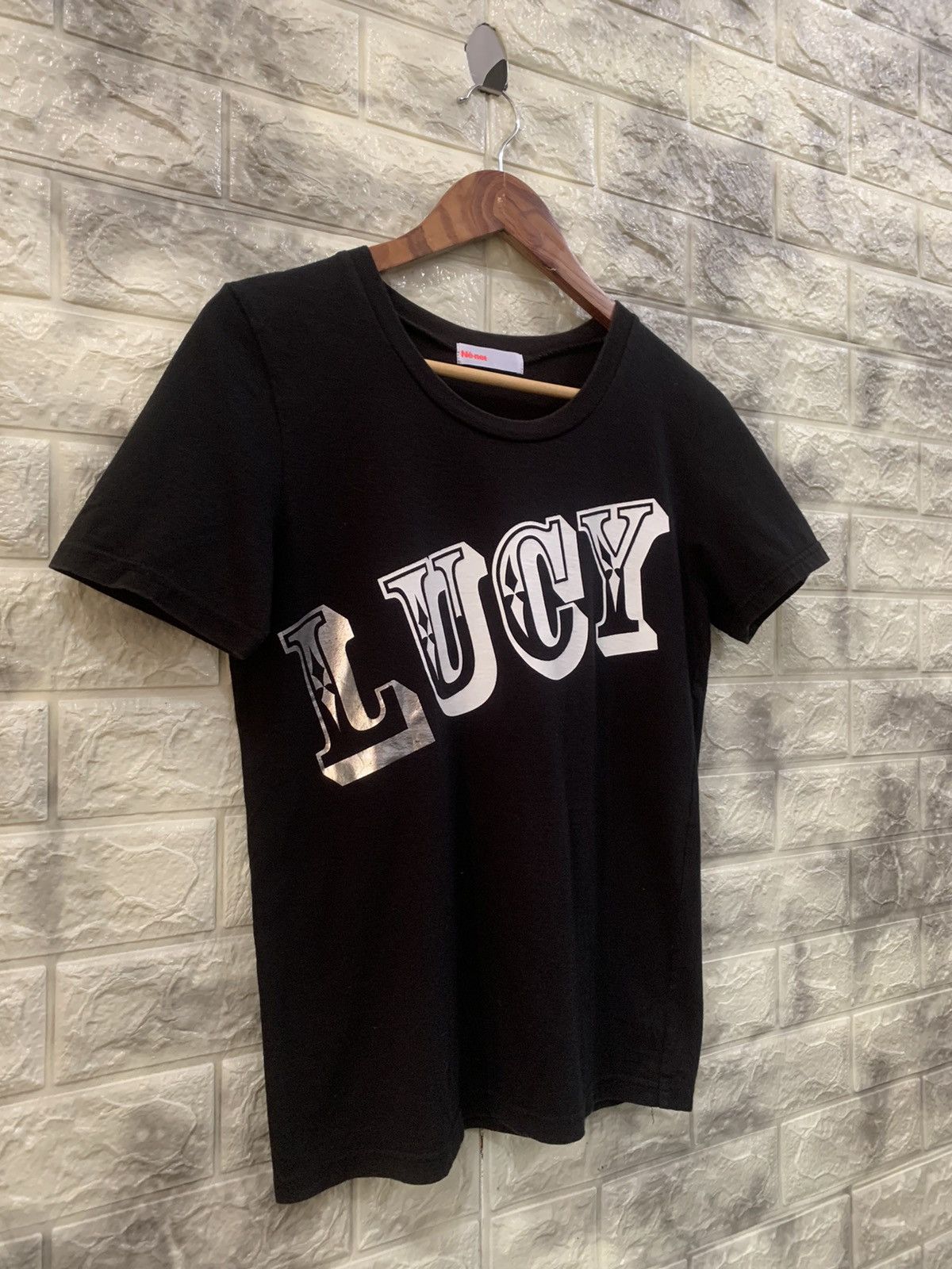 Issey Miyake Issey miyake Ne-net LUCY logo black tee Size US S / EU 44-46 / 1 - 3 Thumbnail