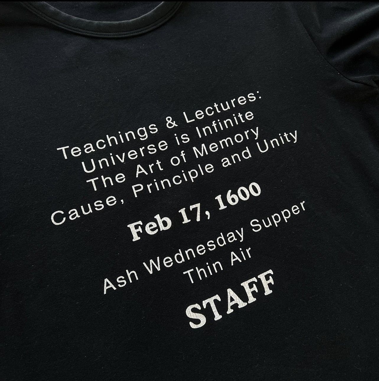 Raf Simons Raf Simmons 05SS Quote T-Shirt Size US M / EU 48-50 / 2 - 2 Thumbnail