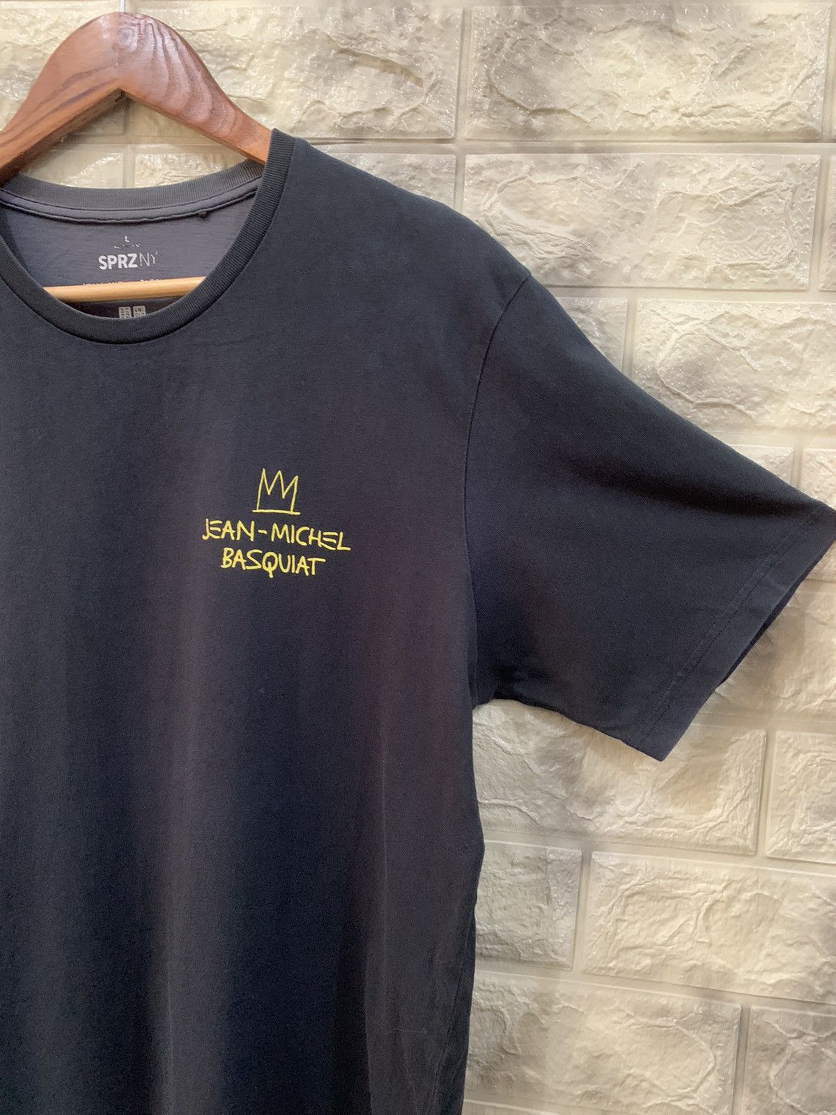 Jean-Michel Basquiat Jean Michel Basquiat black tee Size US M / EU 48-50 / 2 - 8 Thumbnail