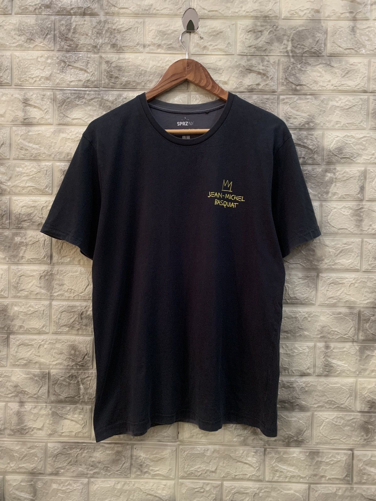 Jean-Michel Basquiat Jean Michel Basquiat black tee Size US M / EU 48-50 / 2 - 3 Thumbnail