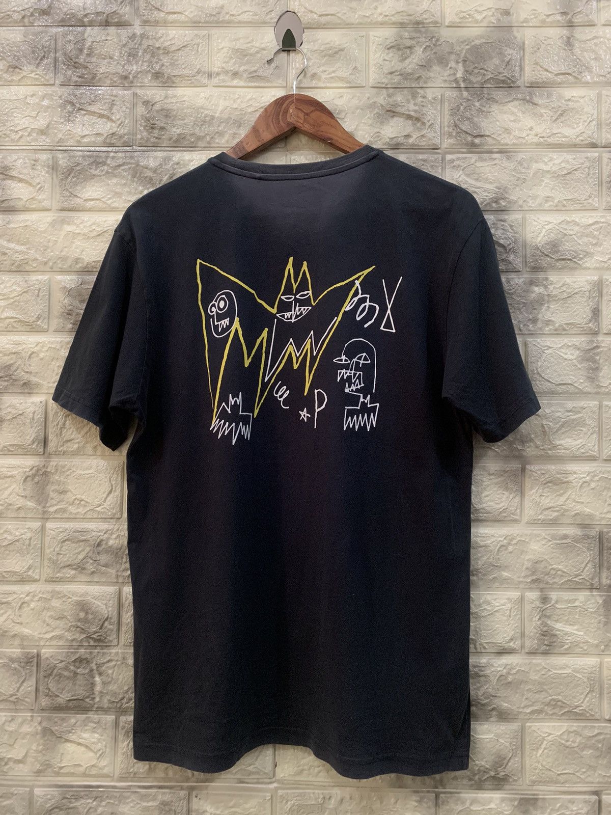 Jean-Michel Basquiat Jean Michel Basquiat black tee Size US M / EU 48-50 / 2 - 1 Thumbnail