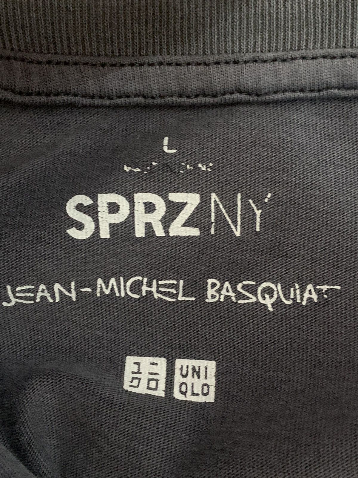 Jean-Michel Basquiat Jean Michel Basquiat black tee Size US M / EU 48-50 / 2 - 9 Thumbnail