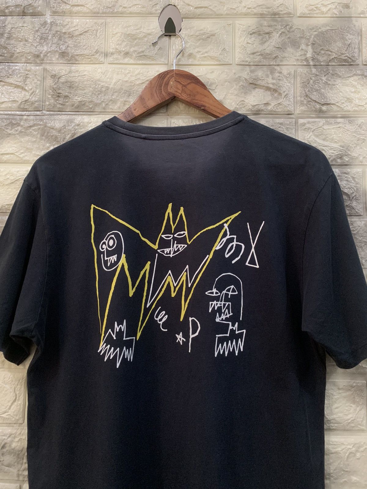 Jean-Michel Basquiat Jean Michel Basquiat black tee Size US M / EU 48-50 / 2 - 5 Thumbnail