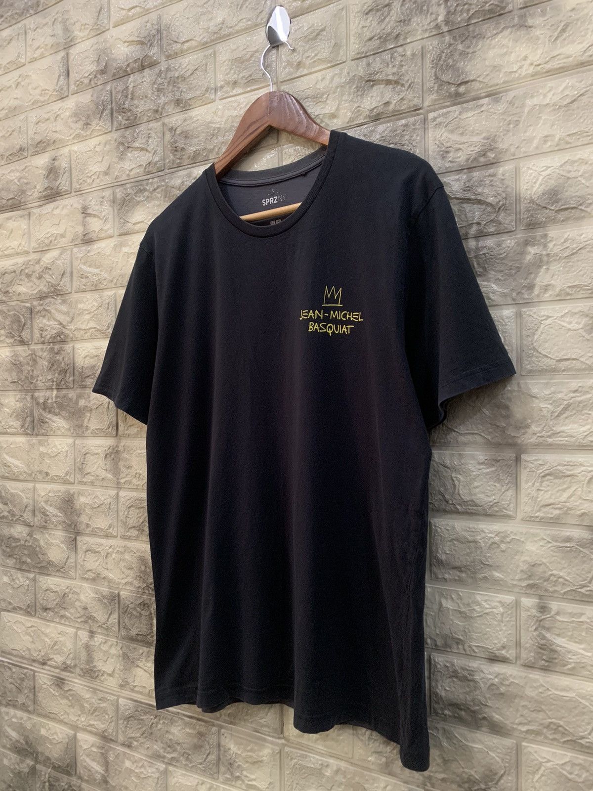 Jean-Michel Basquiat Jean Michel Basquiat black tee Size US M / EU 48-50 / 2 - 7 Thumbnail