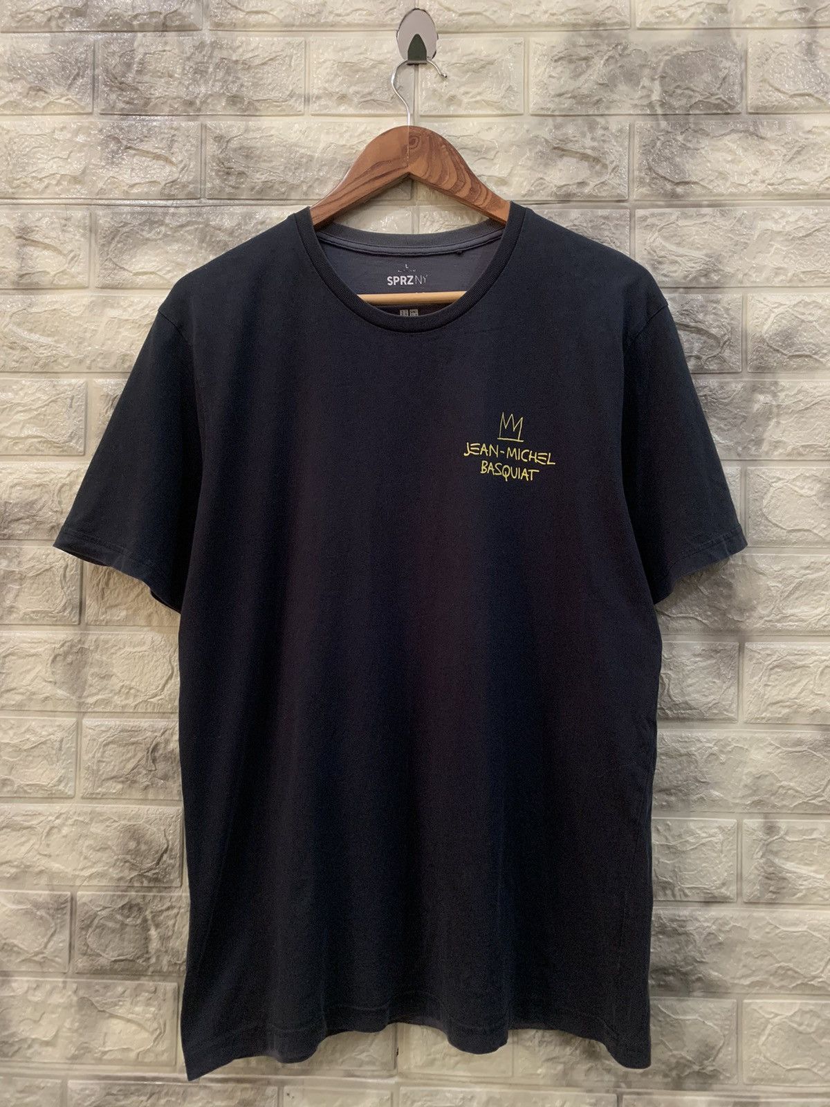 Jean-Michel Basquiat Jean Michel Basquiat black tee Size US M / EU 48-50 / 2 - 2 Thumbnail