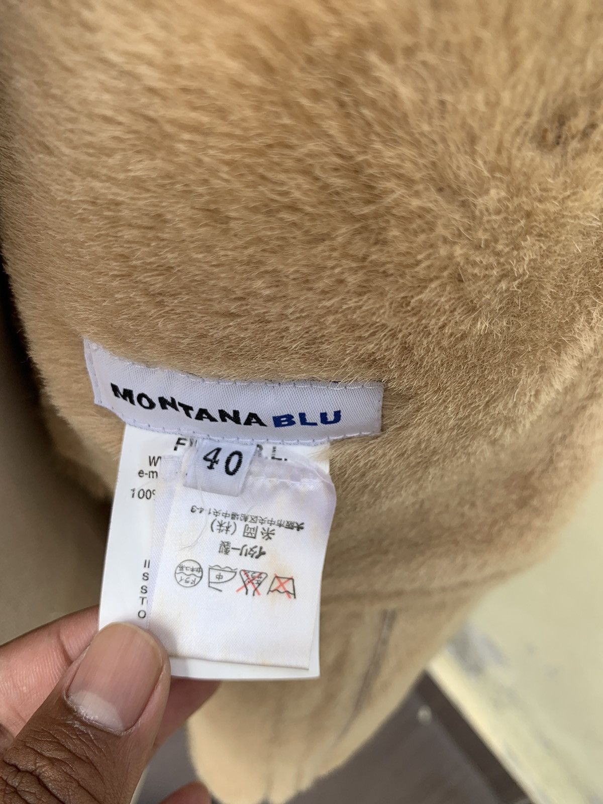 Designer Montana blu sherling jacket Size L / US 10 / IT 46 - 8 Thumbnail