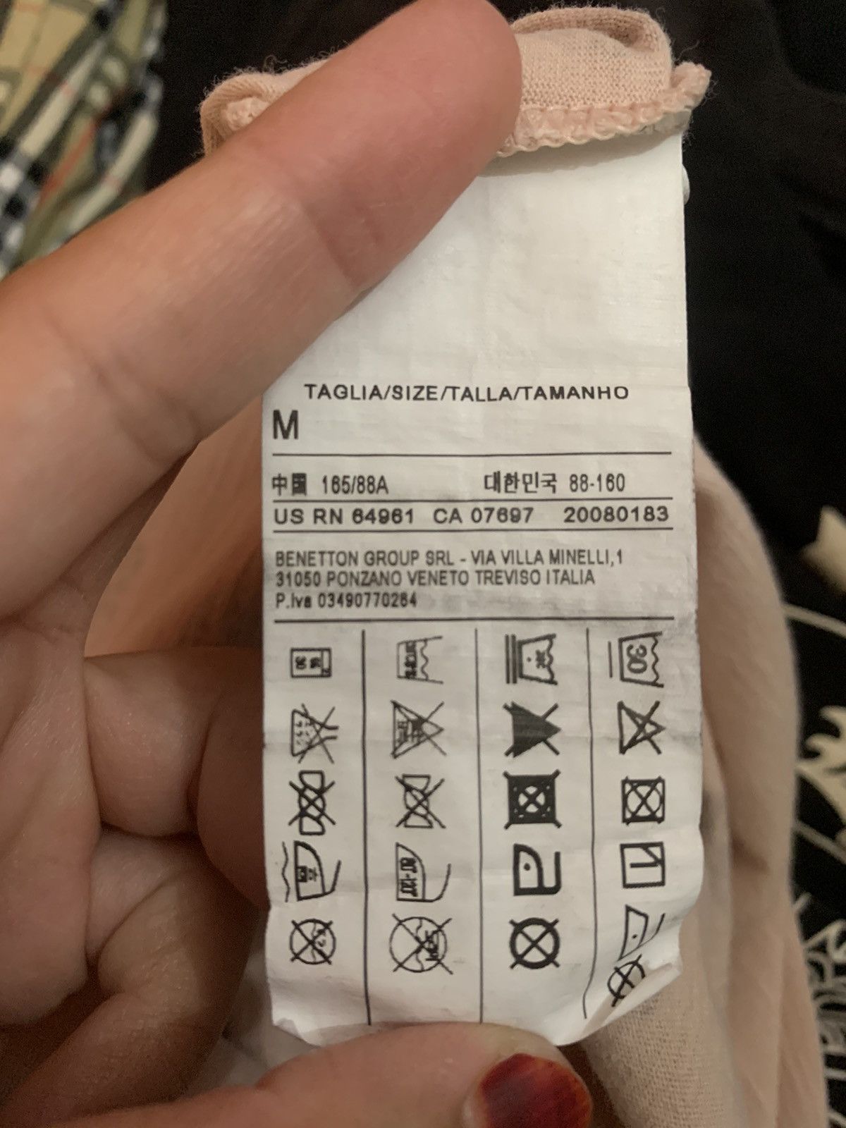 Sisley Sisley Butterfly graphic wear Size US M / EU 48-50 / 2 - 10 Thumbnail