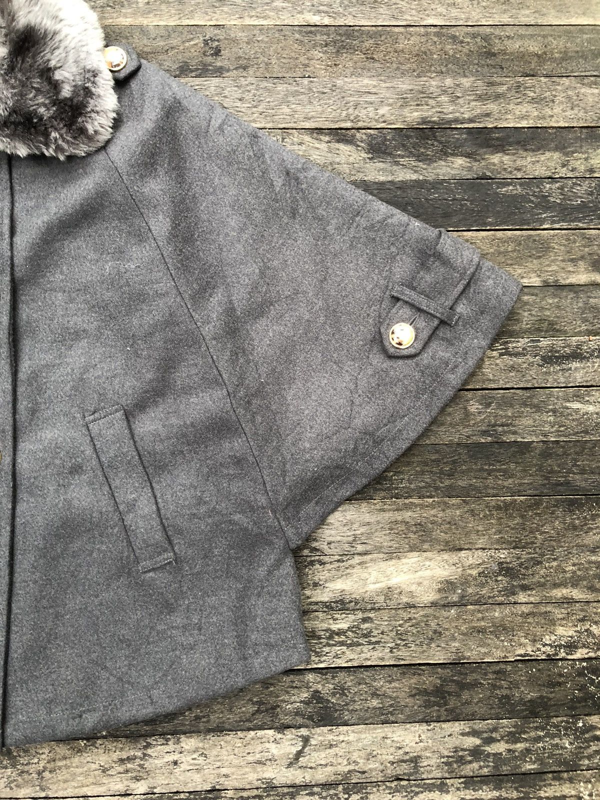 Cloak × Japanese Brand JENA WOOL CLOAK Size US M / EU 48-50 / 2 - 10 Thumbnail