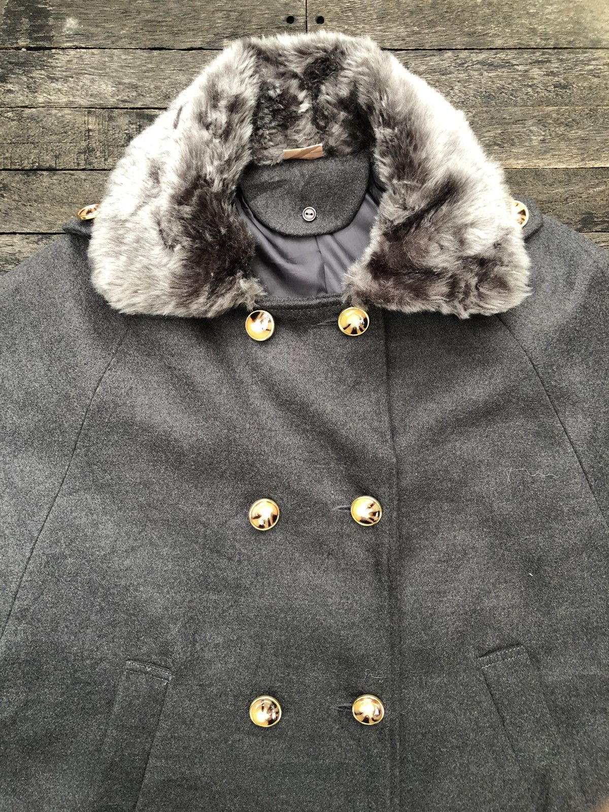 Cloak × Japanese Brand JENA WOOL CLOAK Size US M / EU 48-50 / 2 - 5 Thumbnail