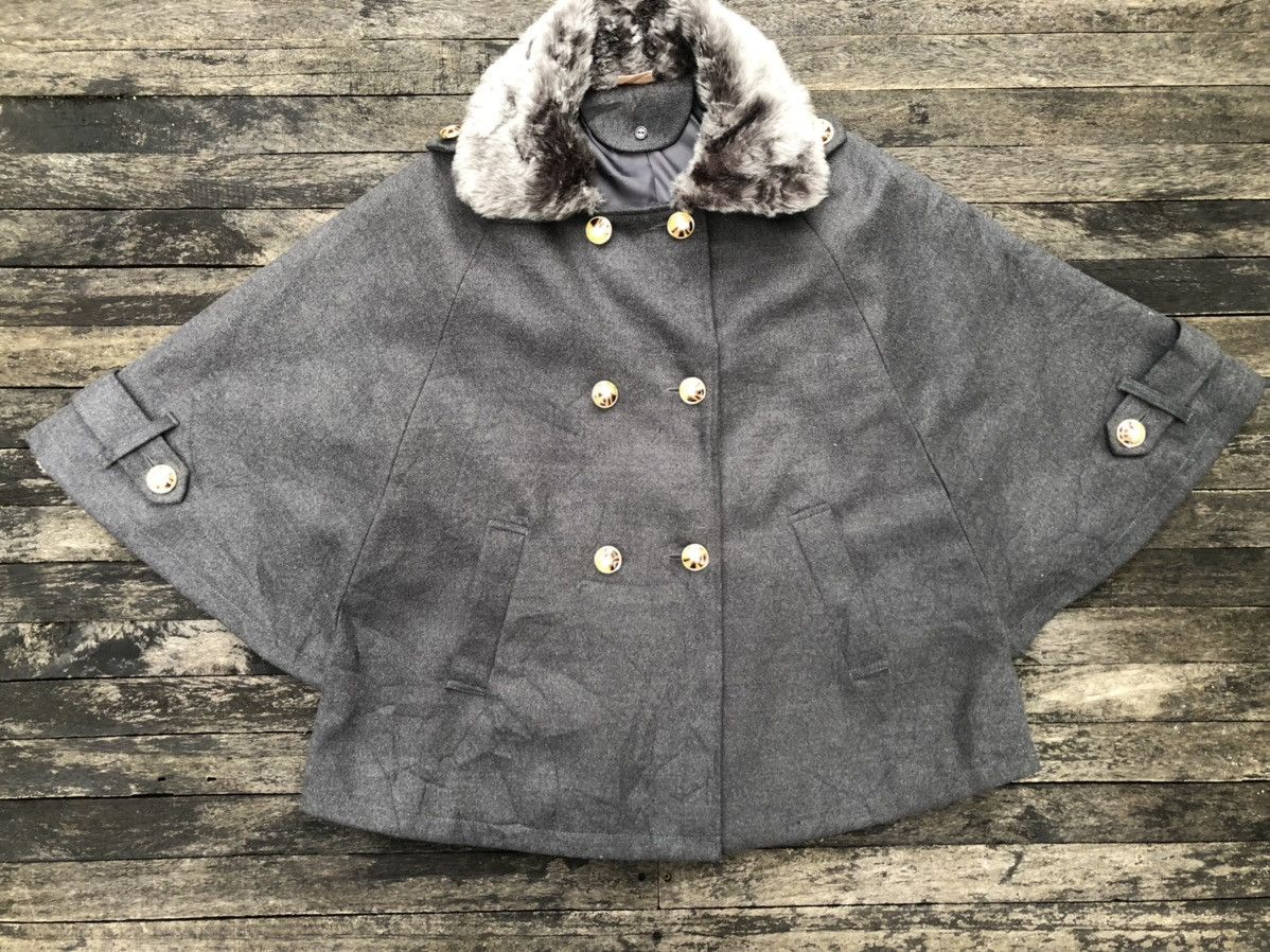 Cloak × Japanese Brand JENA WOOL CLOAK Size US M / EU 48-50 / 2 - 1 Thumbnail