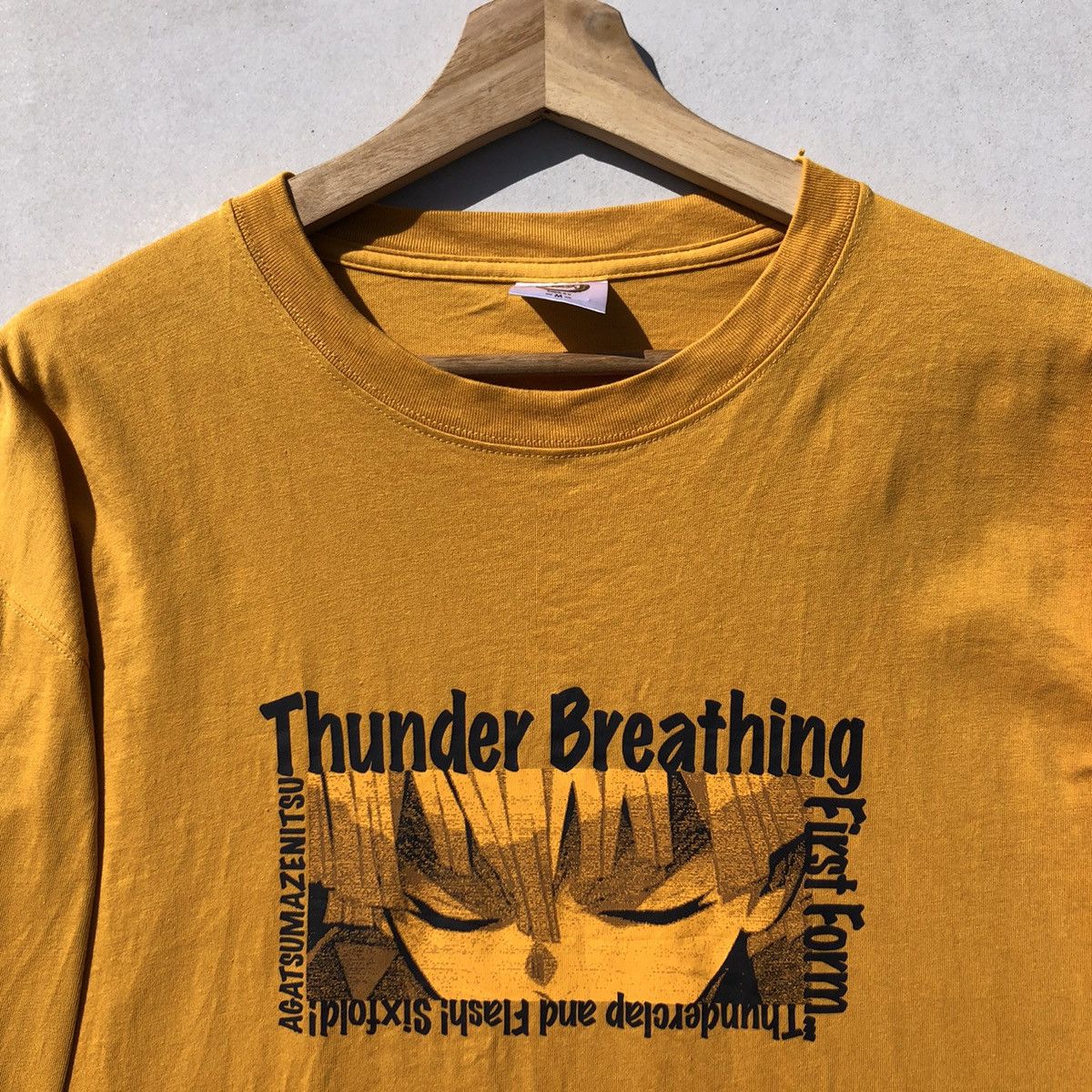 Anime RARE🔥 Demon Slayer Thunder Breathing First Form Size US M / EU 48-50 / 2 - 6 Thumbnail