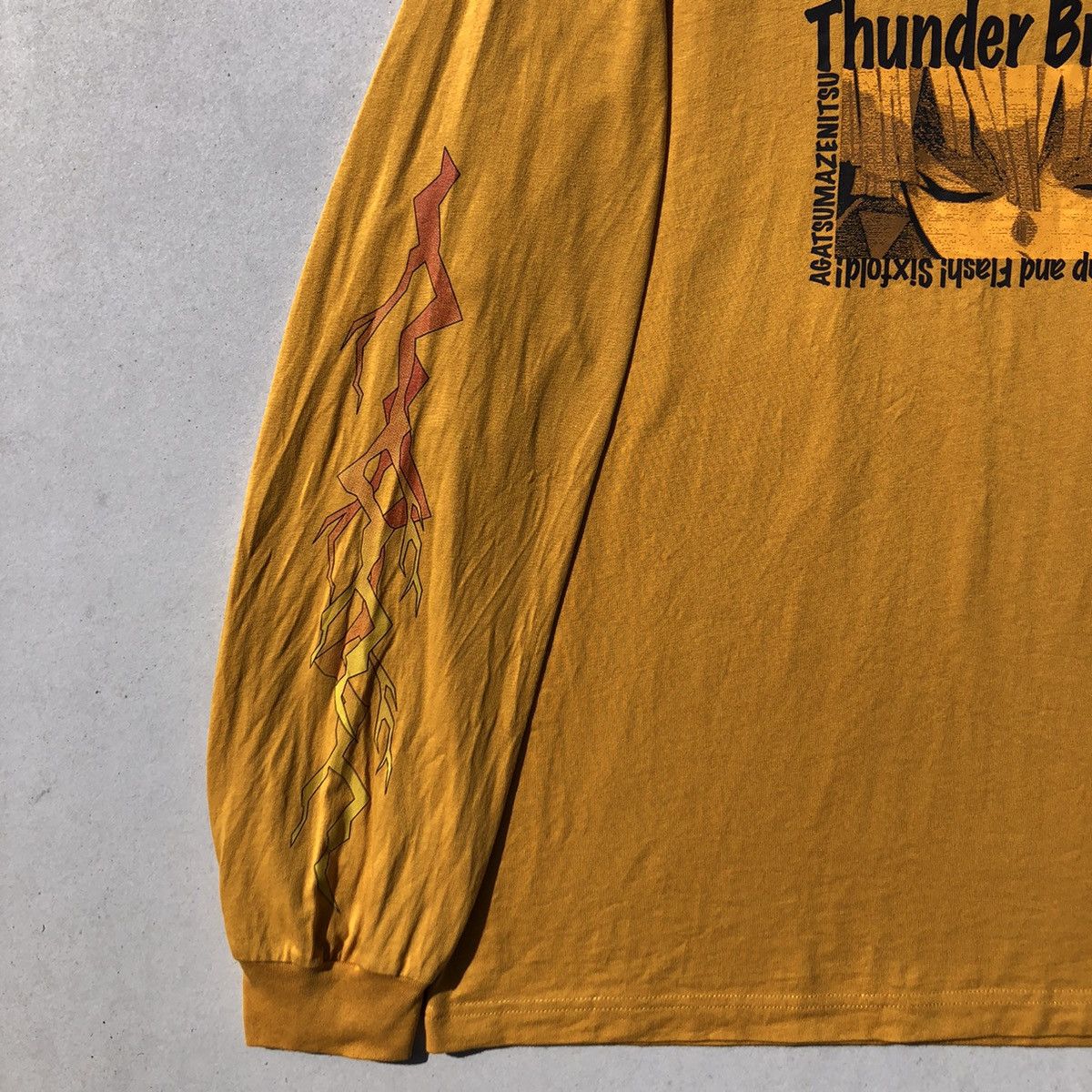 Anime RARE🔥 Demon Slayer Thunder Breathing First Form Size US M / EU 48-50 / 2 - 5 Thumbnail