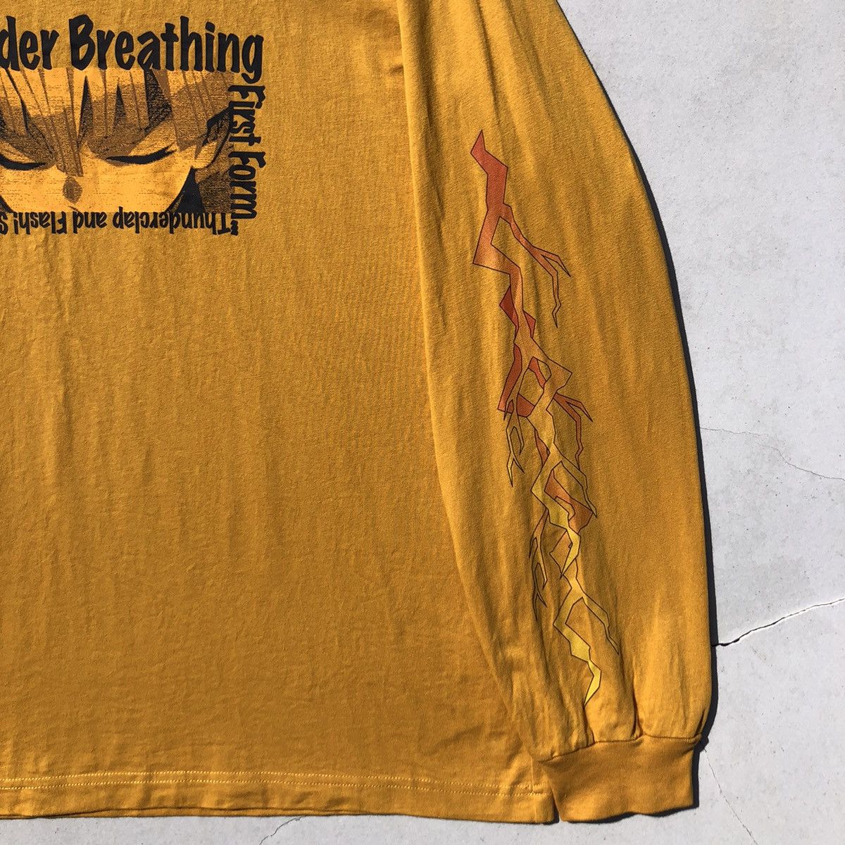 Anime RARE🔥 Demon Slayer Thunder Breathing First Form Size US M / EU 48-50 / 2 - 4 Thumbnail
