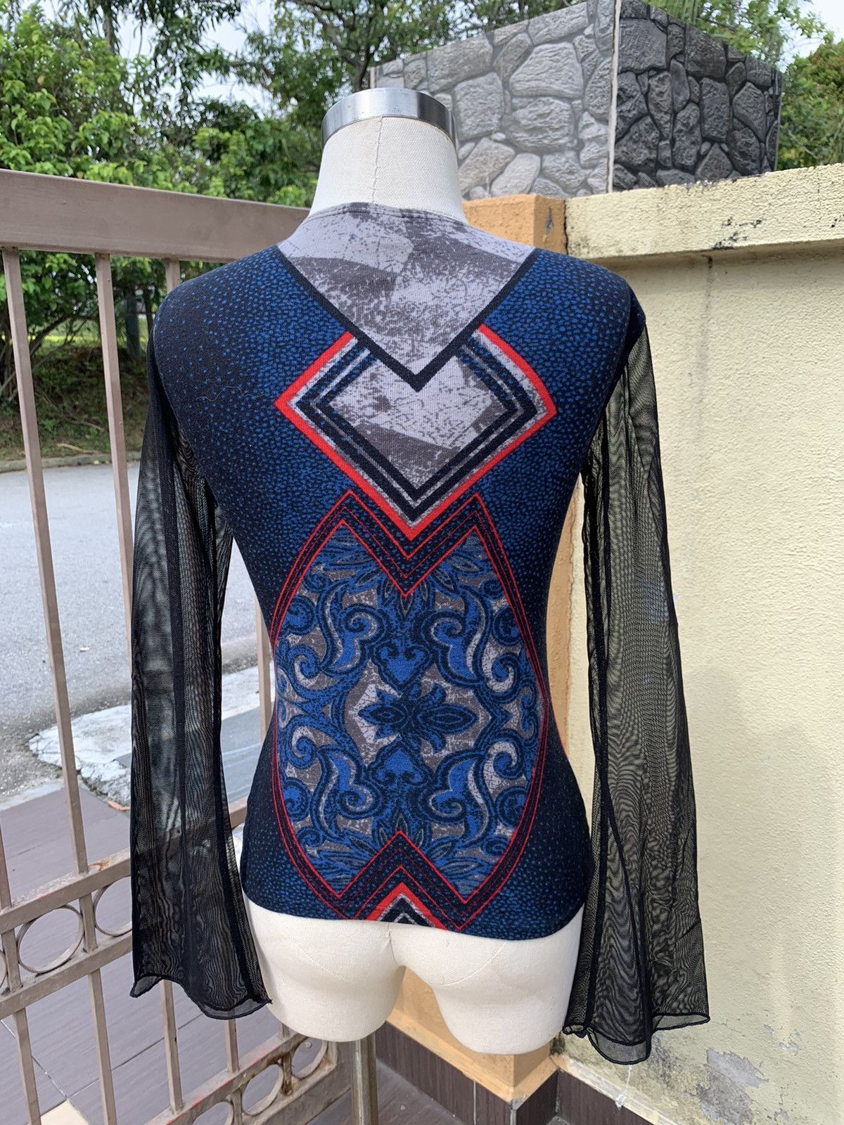 Japanese Brand Vintage blouse top Size M / US 6-8 / IT 42-44 - 5 Thumbnail