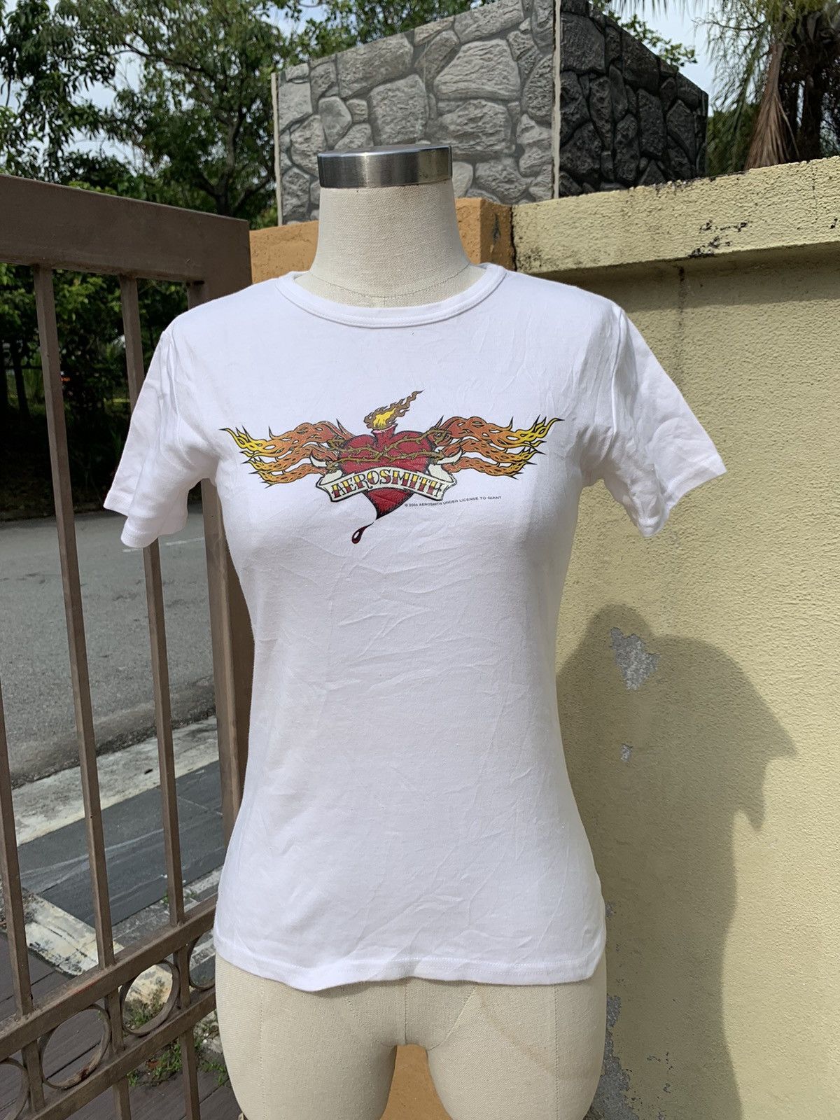 Band Tees Vintage aerosmith 2004 Size S / US 4 / IT 40 - 7 Thumbnail