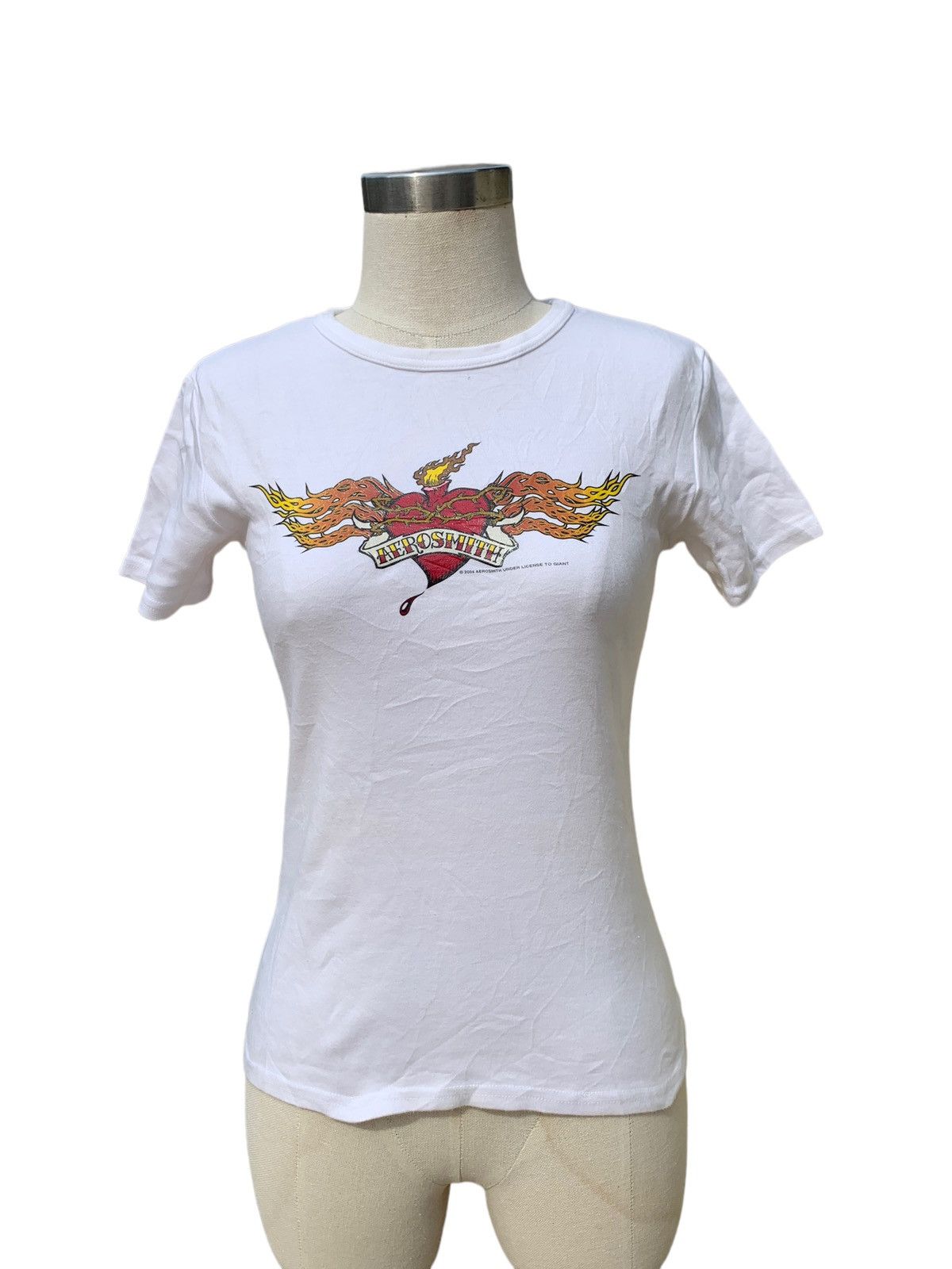 Band Tees Vintage aerosmith 2004 Size S / US 4 / IT 40 - 1 Thumbnail