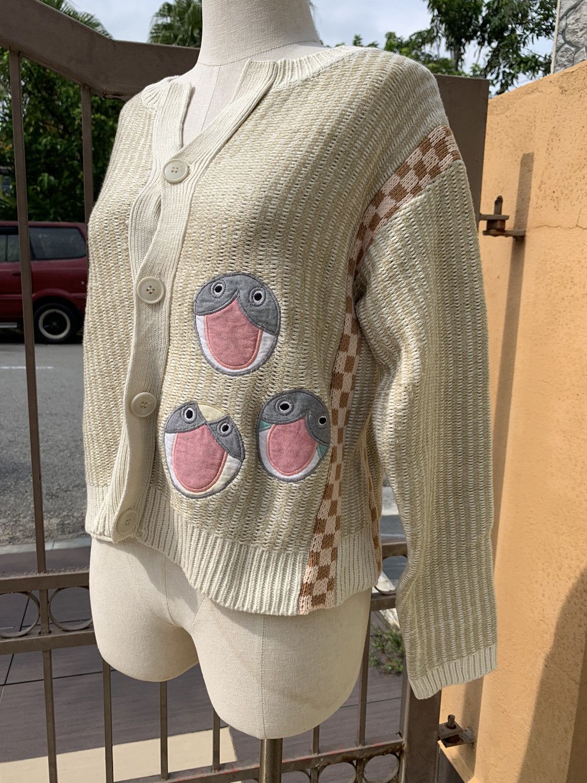 Issey Miyake × Ne-Net × Vintage Ne-net cardigan Size M / US 6-8 / IT 42-44 - 2 Thumbnail