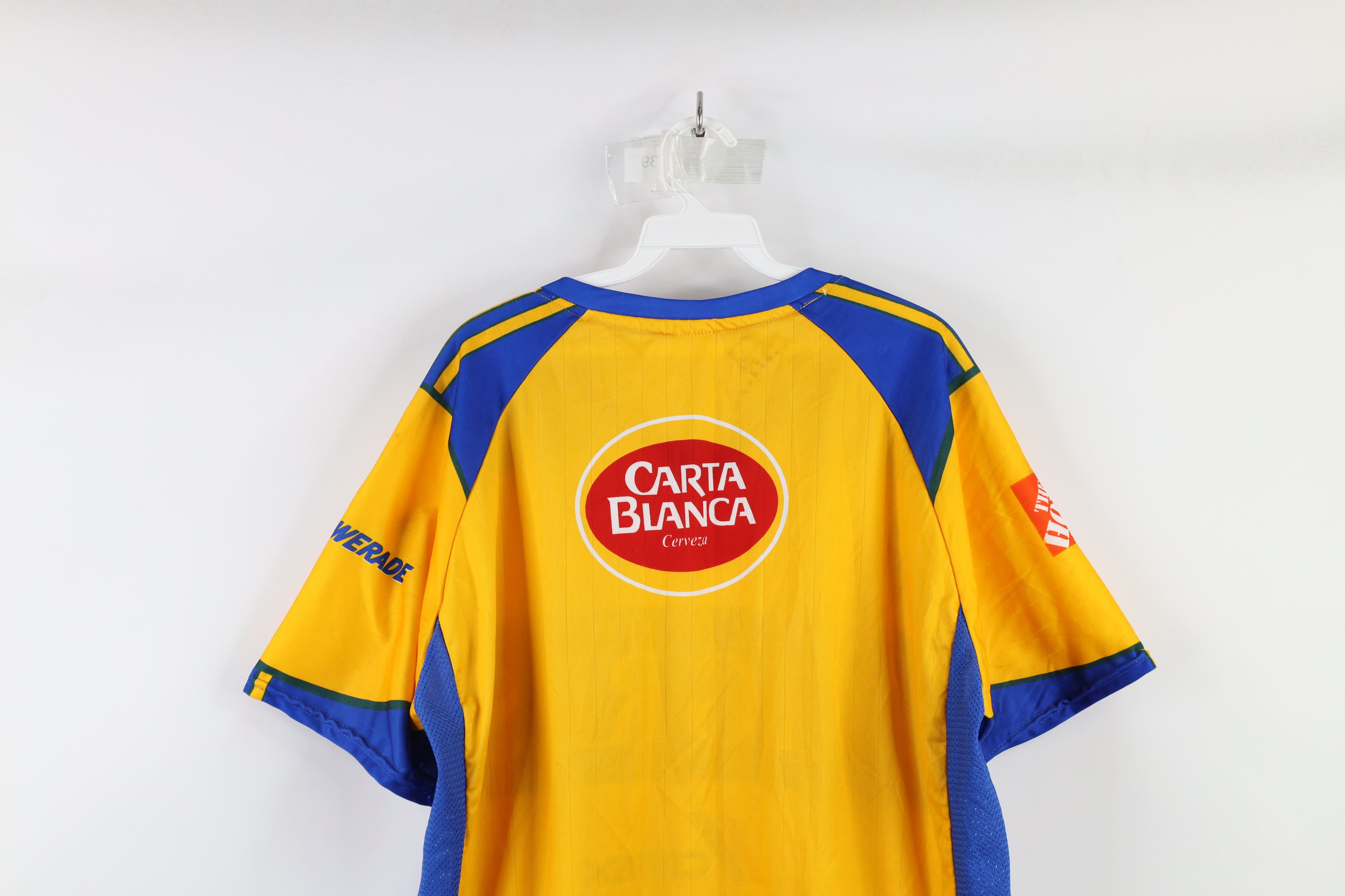 Vintage Vintage UANL Spell Out Soccer Football Jersey Mexico Liga MX Size US XL / EU 56 / 4 - 12 Thumbnail