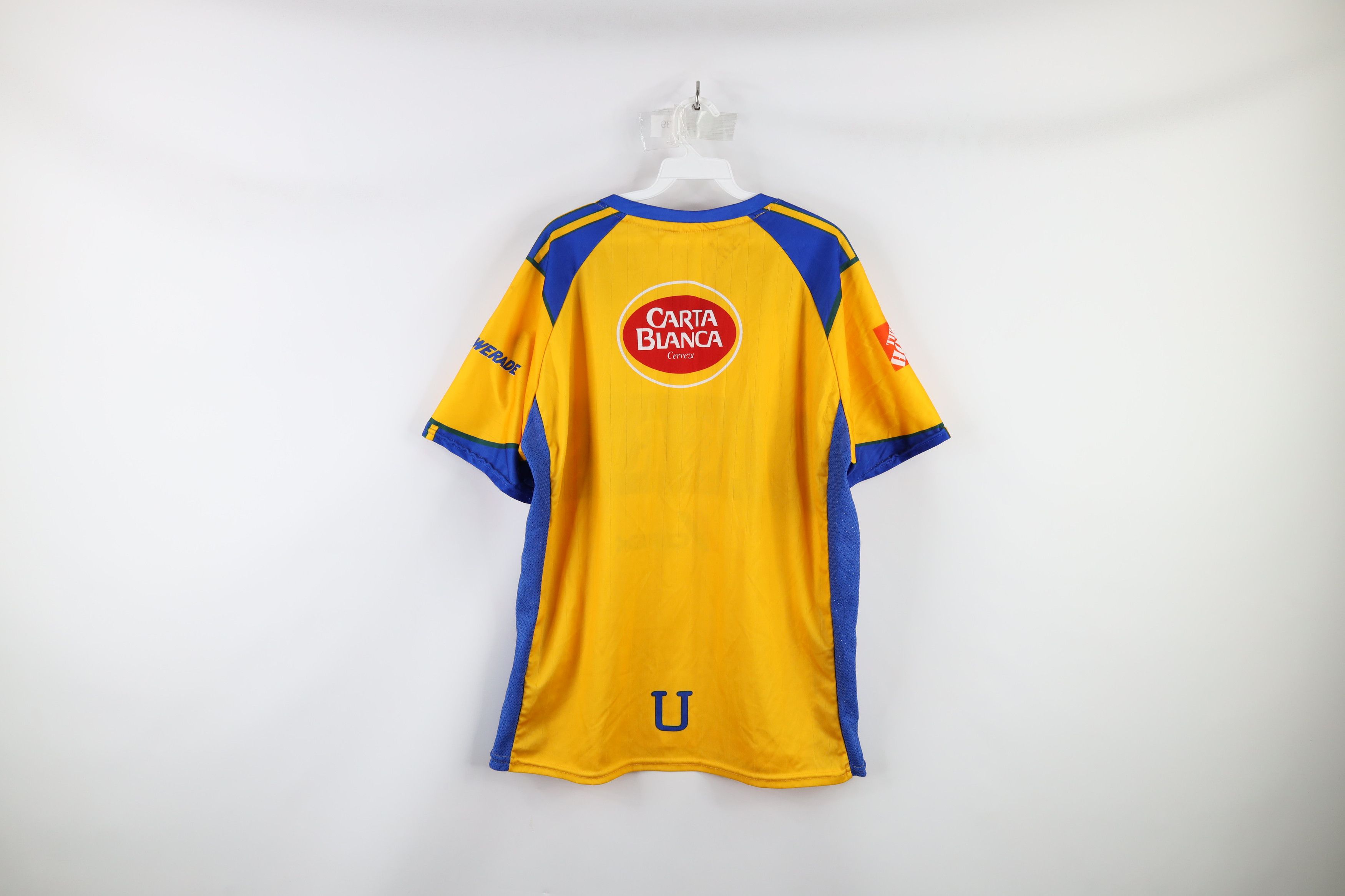 Vintage Vintage UANL Spell Out Soccer Football Jersey Mexico Liga MX Size US XL / EU 56 / 4 - 11 Thumbnail