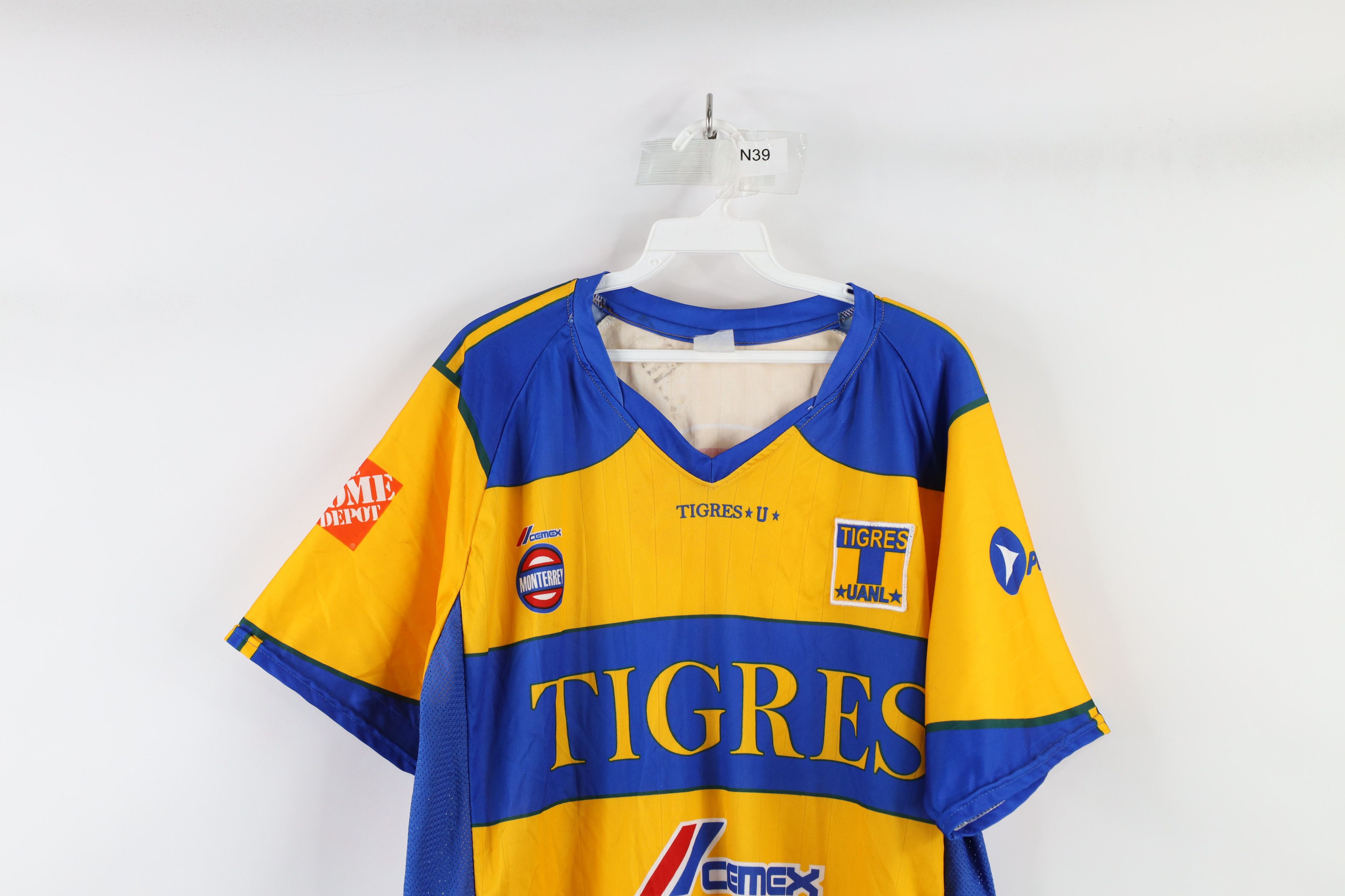 Vintage Vintage UANL Spell Out Soccer Football Jersey Mexico Liga MX Size US XL / EU 56 / 4 - 2 Thumbnail