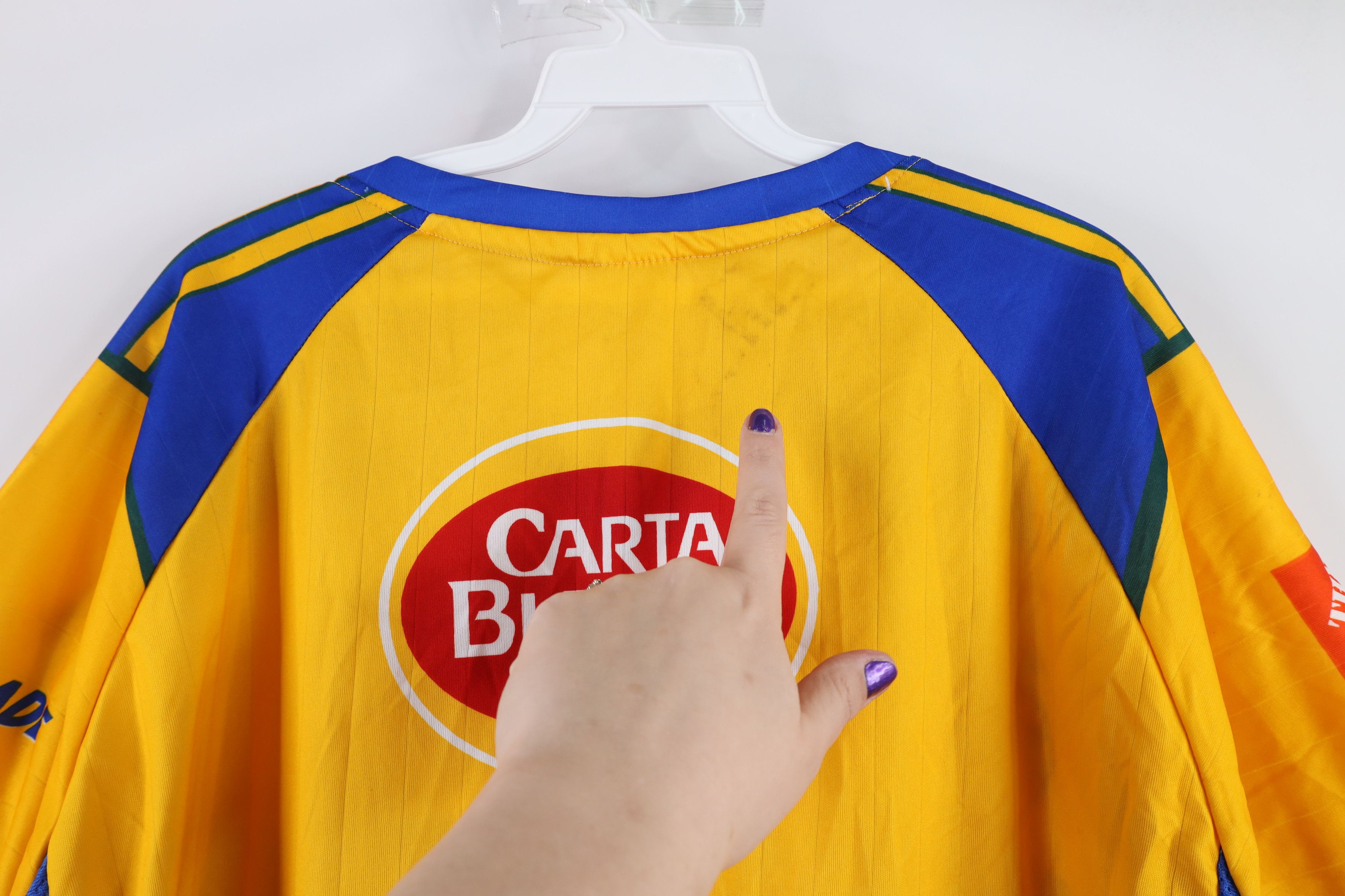 Vintage Vintage UANL Spell Out Soccer Football Jersey Mexico Liga MX Size US XL / EU 56 / 4 - 15 Thumbnail