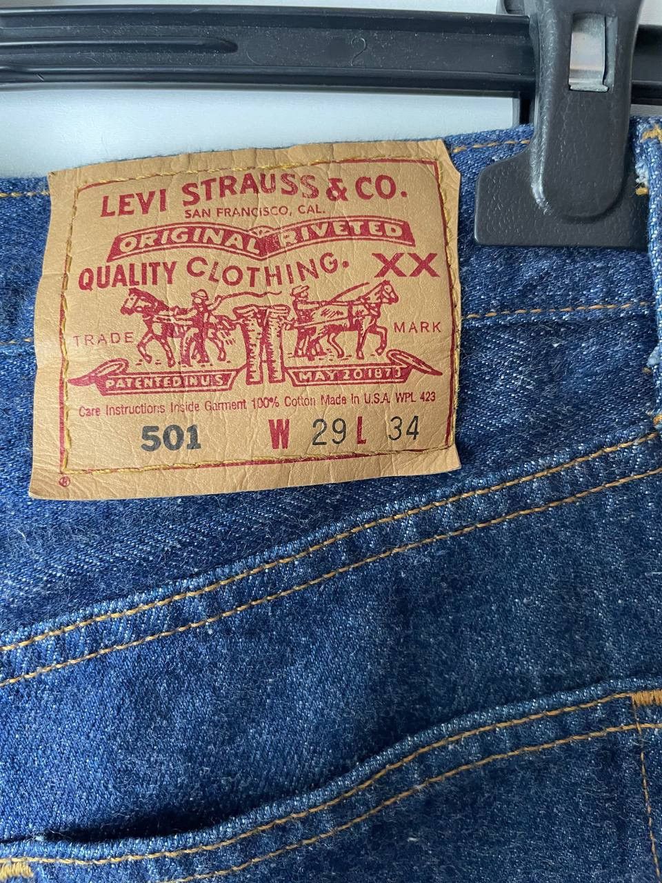 Levi's Levi’s Made in USA vintage denim size 29/34 Size US 29 - 3 Thumbnail