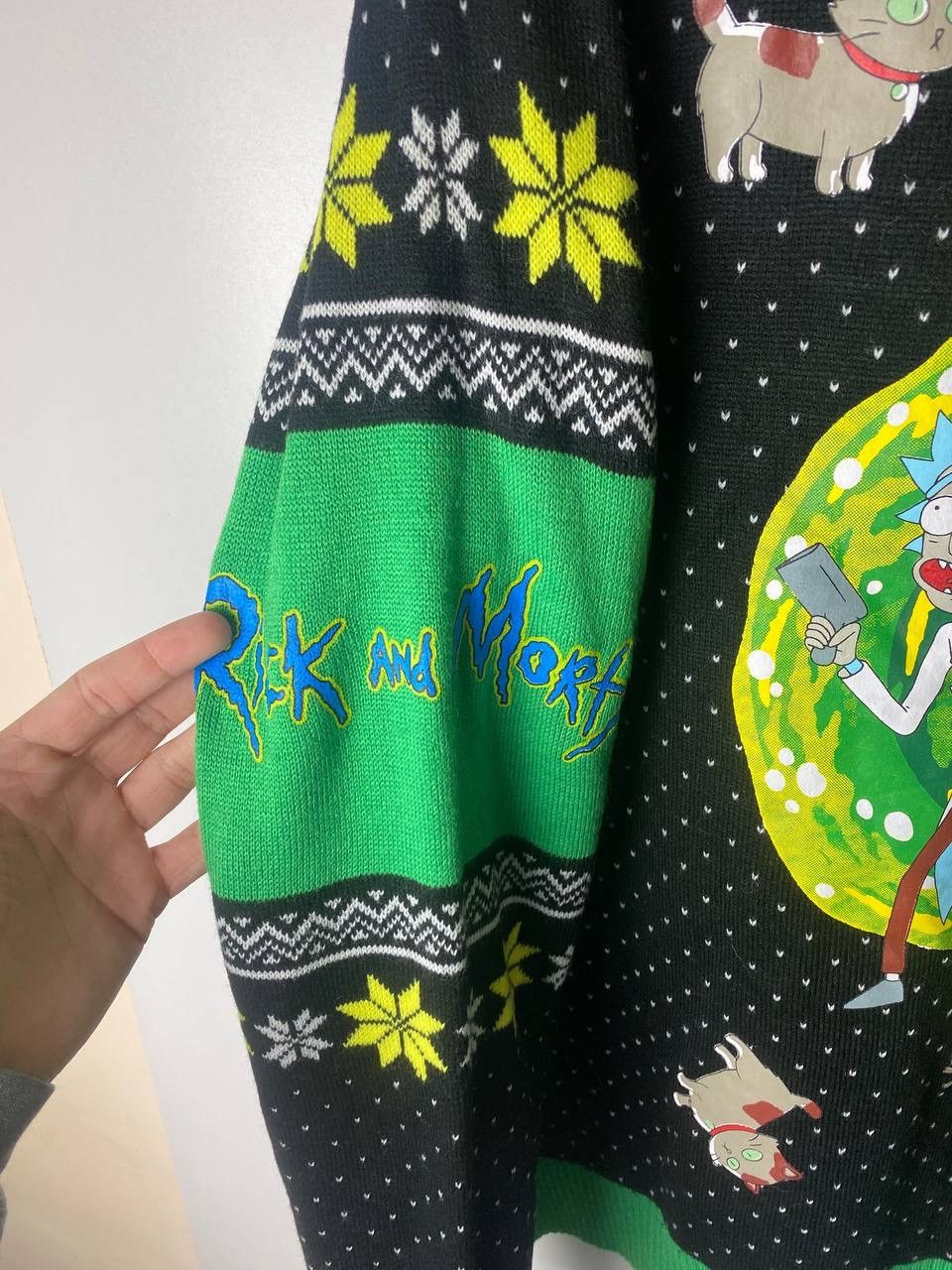 Vintage Rick And Morty vintage sweater size M Size US M / EU 48-50 / 2 - 4 Thumbnail