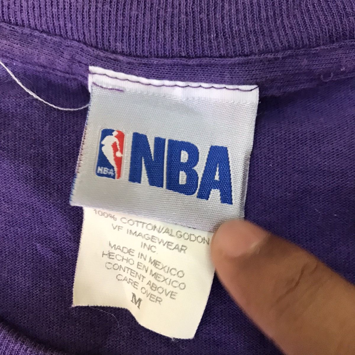 NBA × Vintage VINTAGE 90s LOS ANGELES LAKERS NBA BASKETBALL TSHIRT Size US M / EU 48-50 / 2 - 8 Thumbnail