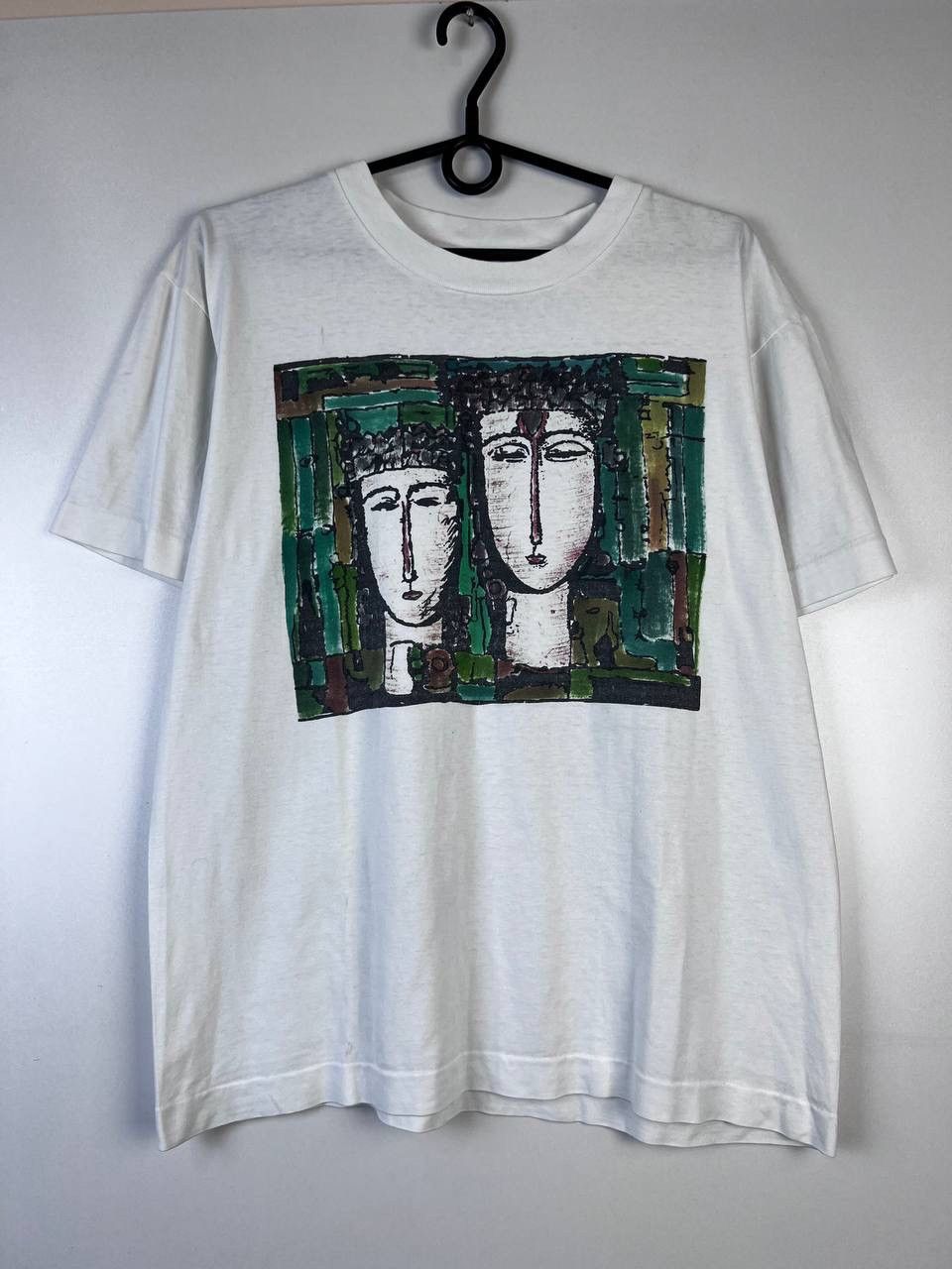 Vintage Picasso ART 90s vintage t-shirt size S Size US S / EU 44-46 / 1 - 1 Thumbnail