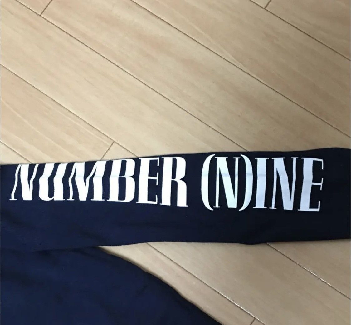 Number (N)ine Number nine sleeve logo hoodie Size US M / EU 48-50 / 2 - 4 Thumbnail