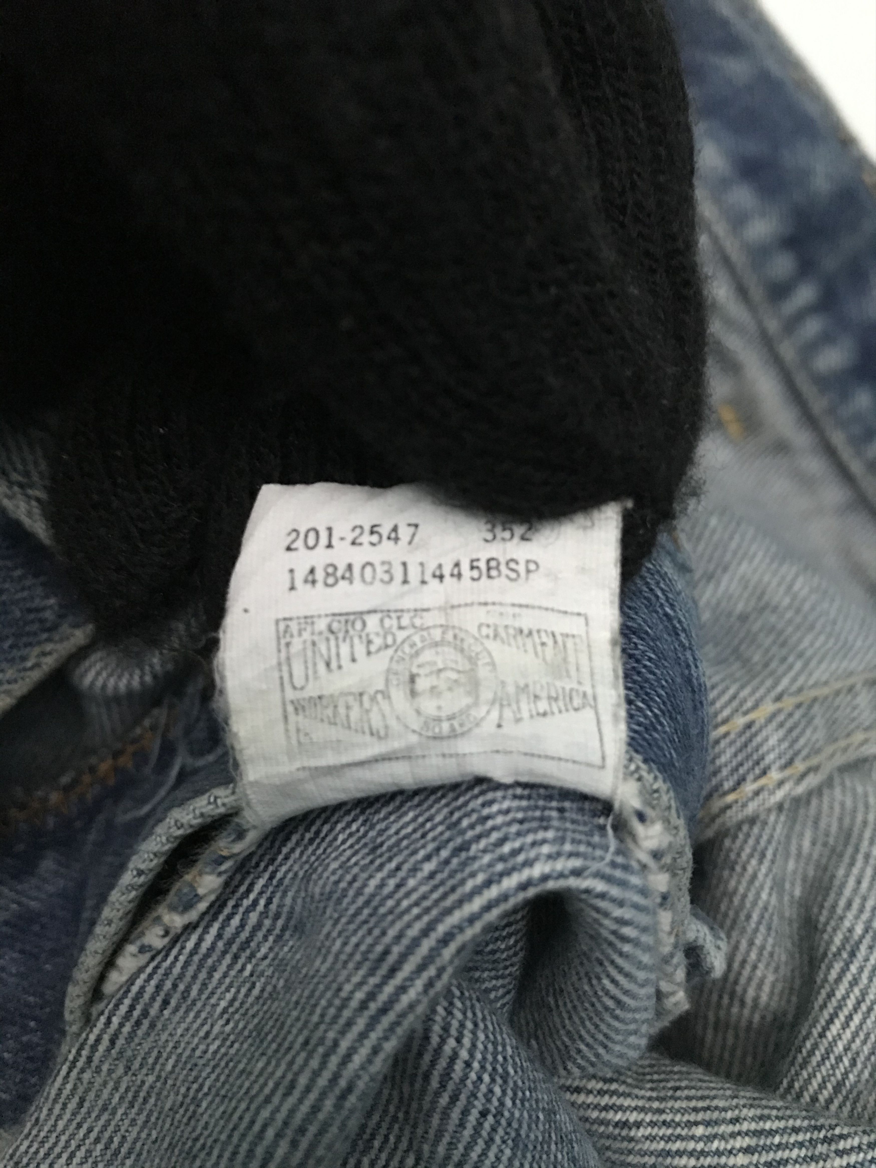 Lee Flare Lee Riders Jeans Distressed Made in USA Size US 33 - 11 Thumbnail