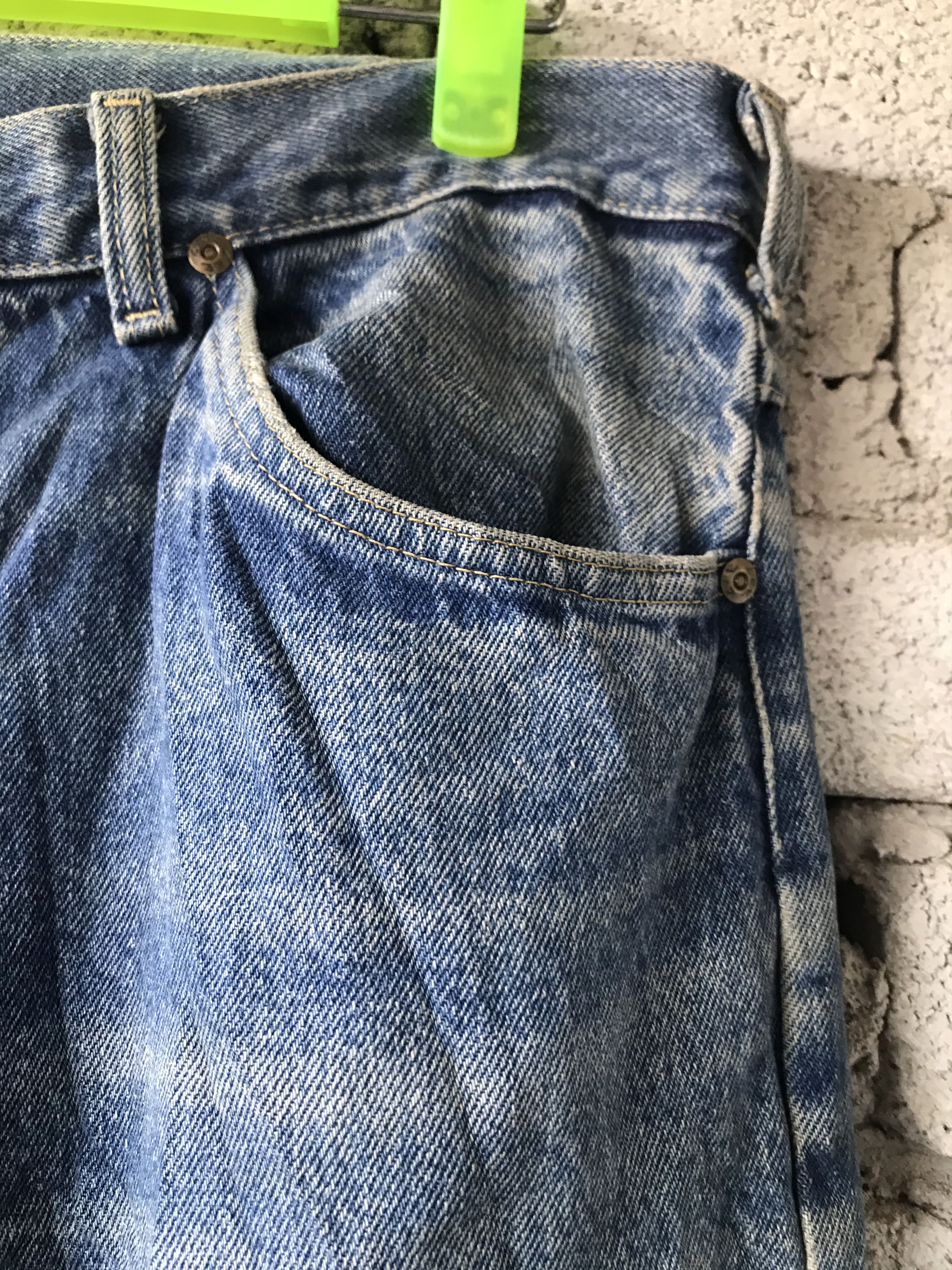 Lee Flare Lee Riders Jeans Distressed Made in USA Size US 33 - 4 Thumbnail