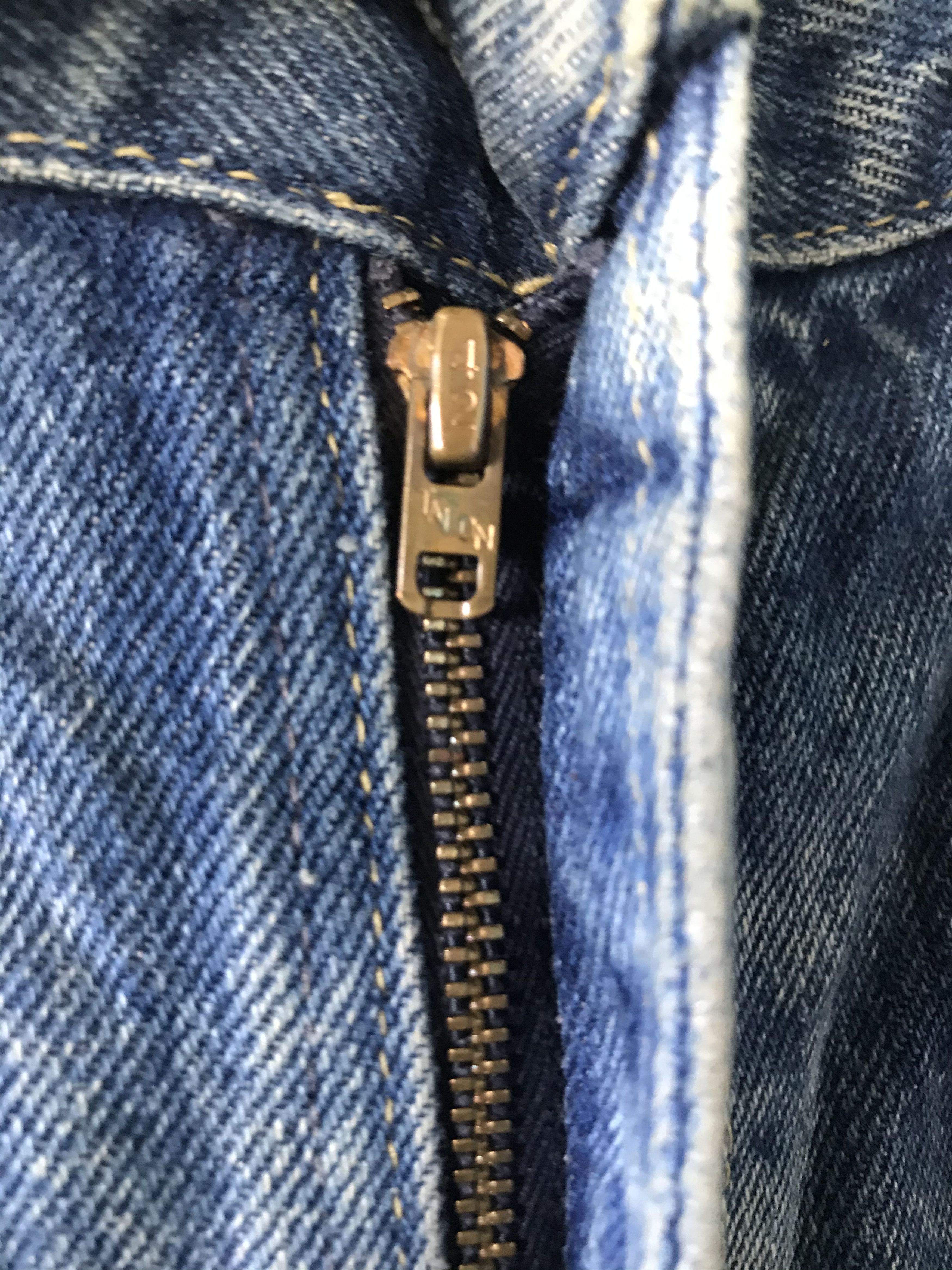 Lee Flare Lee Riders Jeans Distressed Made in USA Size US 33 - 9 Thumbnail