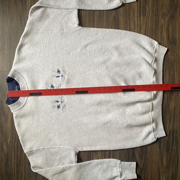 Vintage Vintage 90s Embroidered Cat Eyes Sweater Grailed