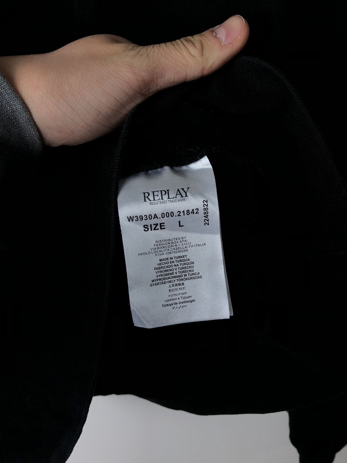 Replay Replay luxury sweatshirt size L Size US L / EU 52-54 / 3 - 4 Thumbnail