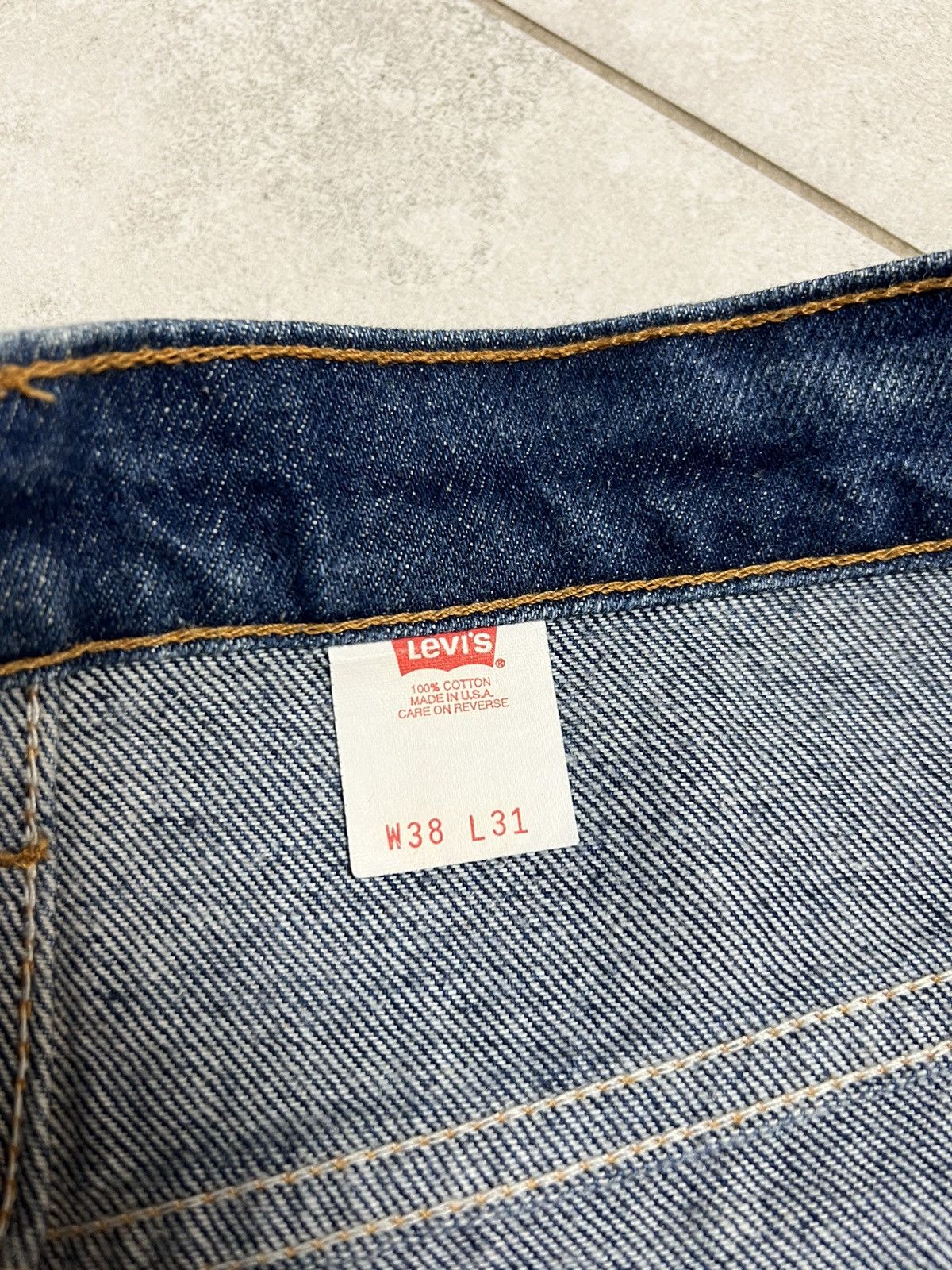Levi's Rare Vintage 90s Levi’s 517 38x31 Denim Pants Orange Tab Size US 38 / EU 54 - 6 Thumbnail