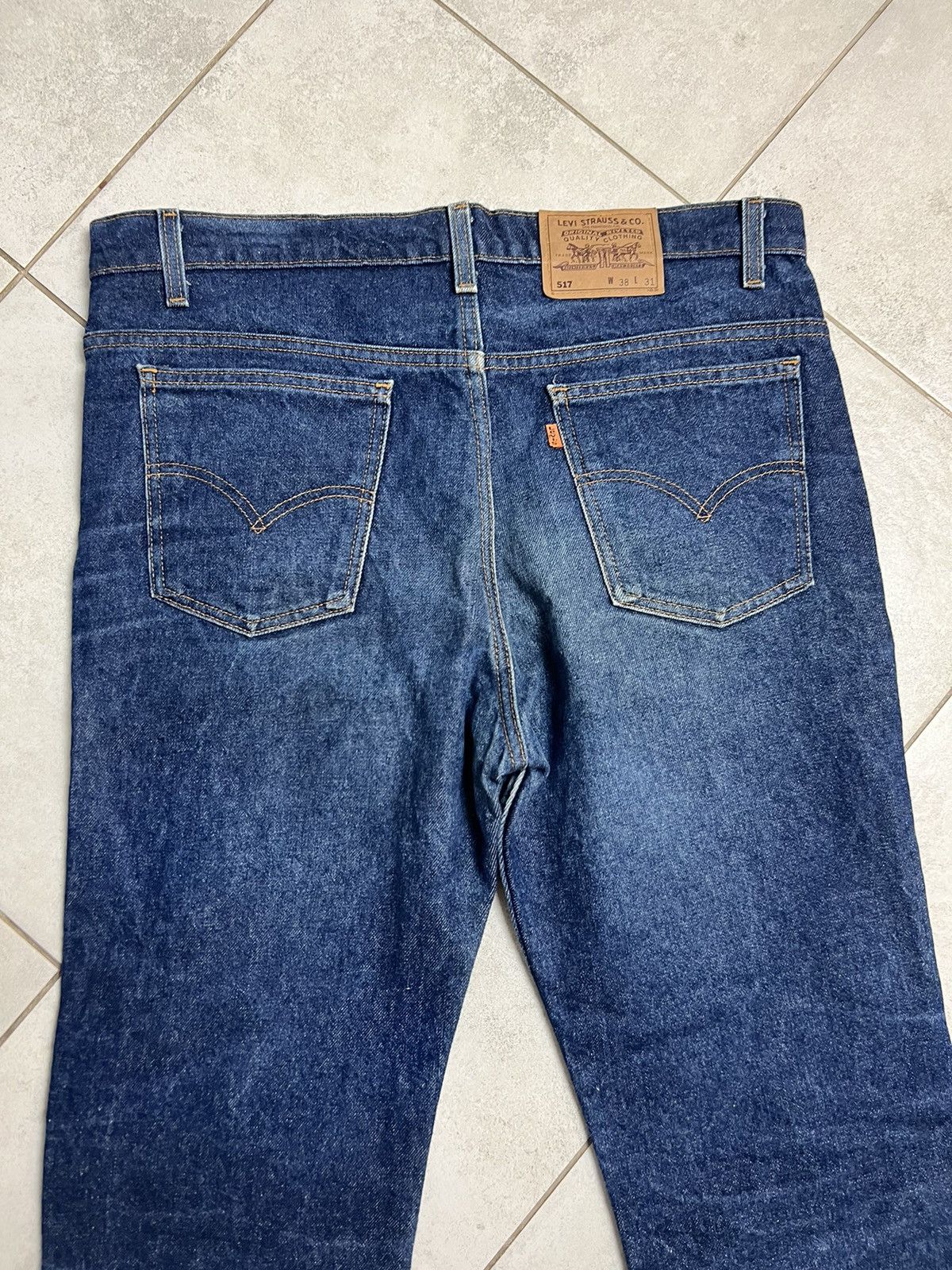 Levi's Rare Vintage 90s Levi’s 517 38x31 Denim Pants Orange Tab Size US 38 / EU 54 - 5 Thumbnail