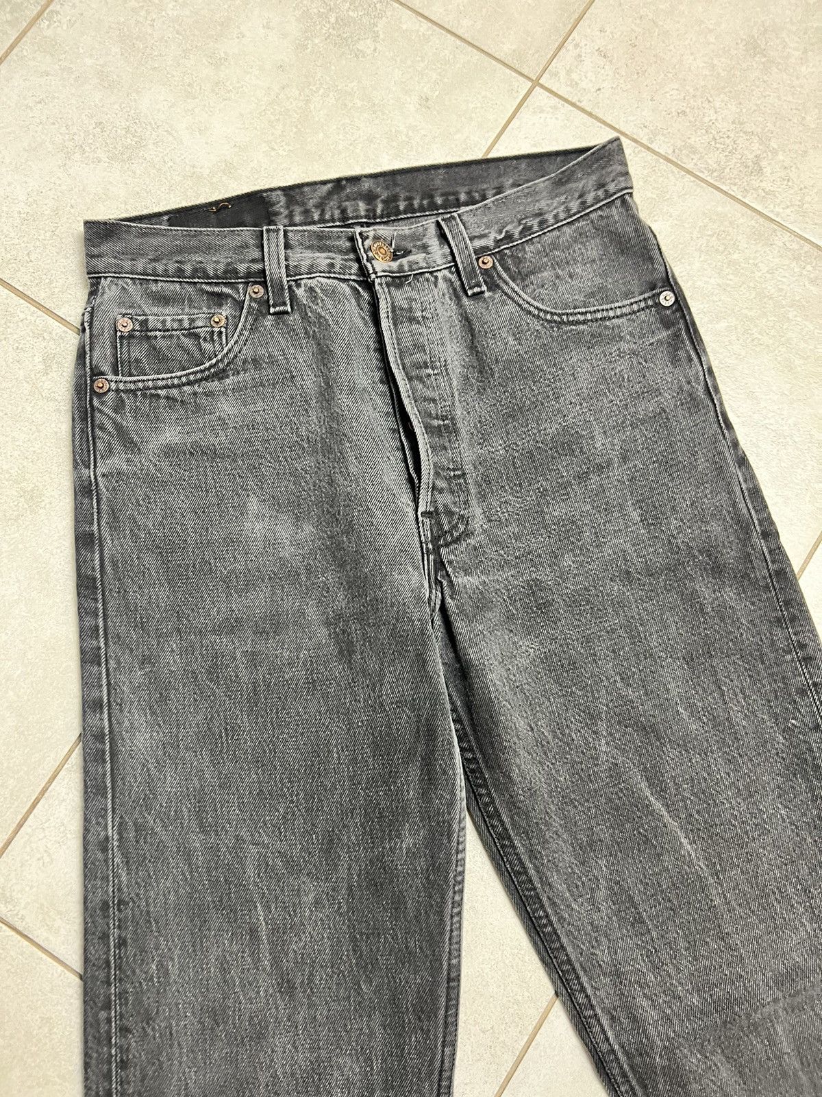 Levi's Rare Vintage 90s Levi’s 501 30x32 Washed Denim Jeans Pants Size US 30 / EU 46 - 9 Thumbnail