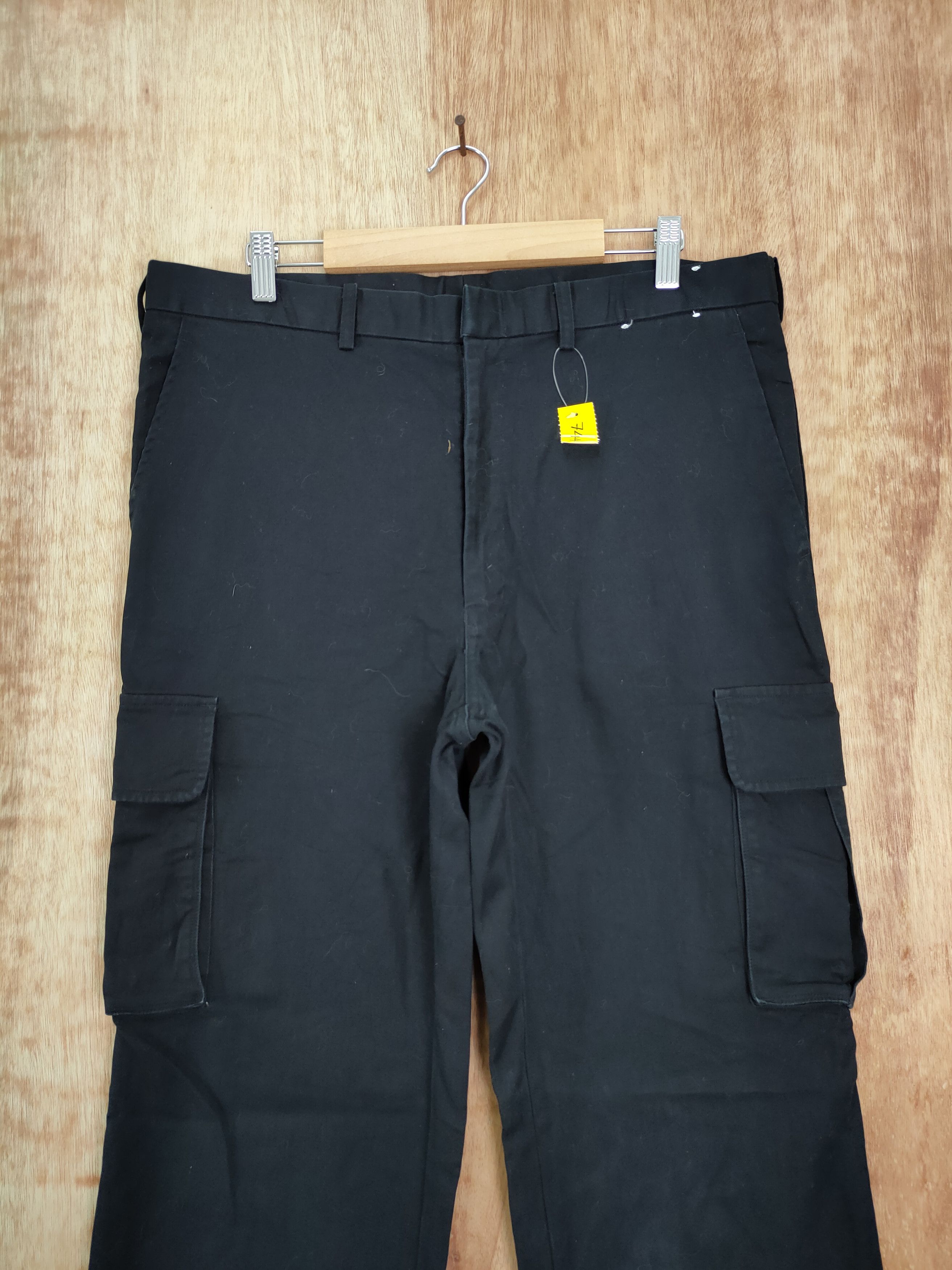 Vintage Prendre black japan streetwear cargo pants #744 Size US 36 / EU 52 - 3 Thumbnail