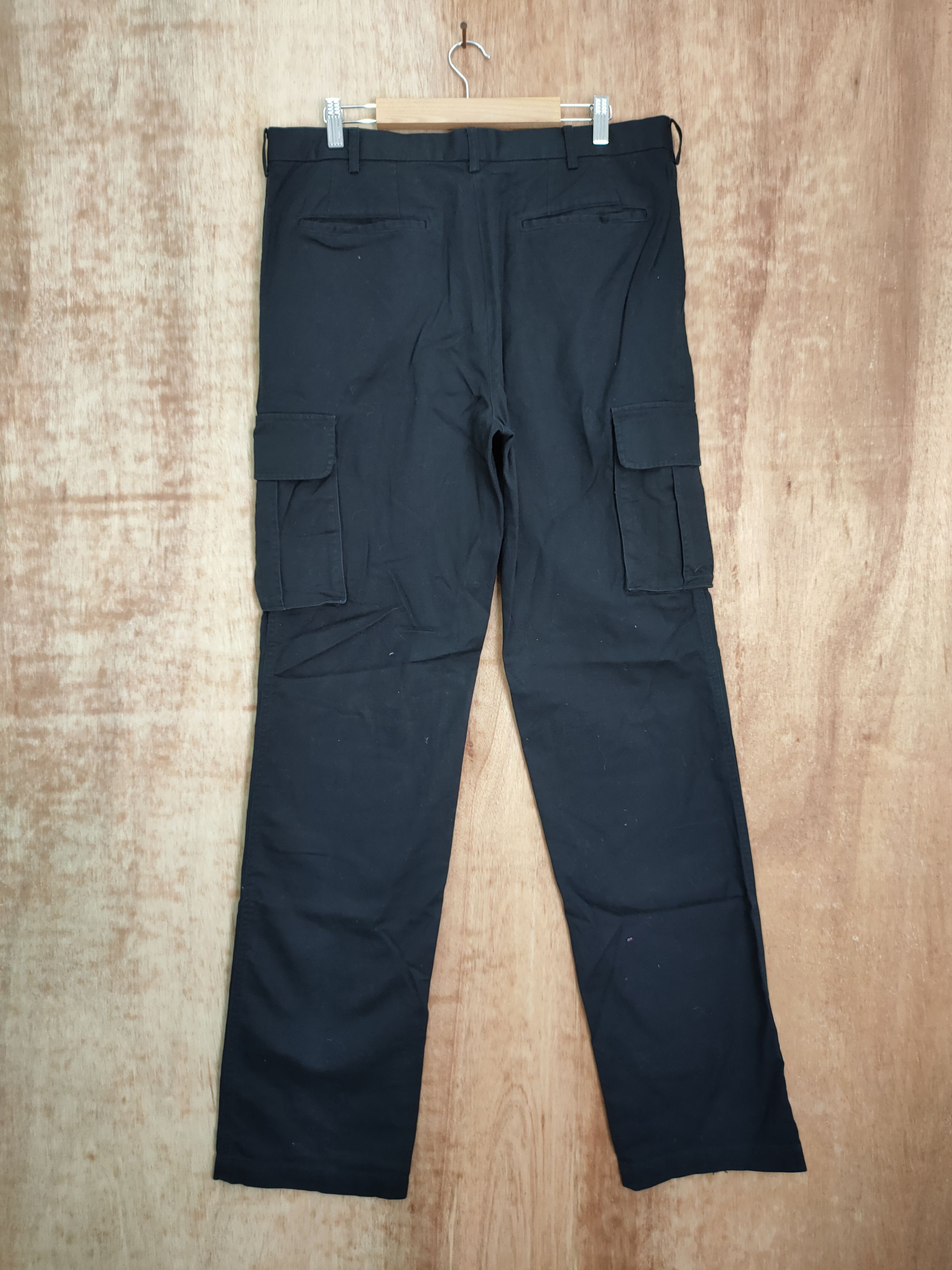Vintage Prendre black japan streetwear cargo pants #744 Size US 36 / EU 52 - 5 Thumbnail