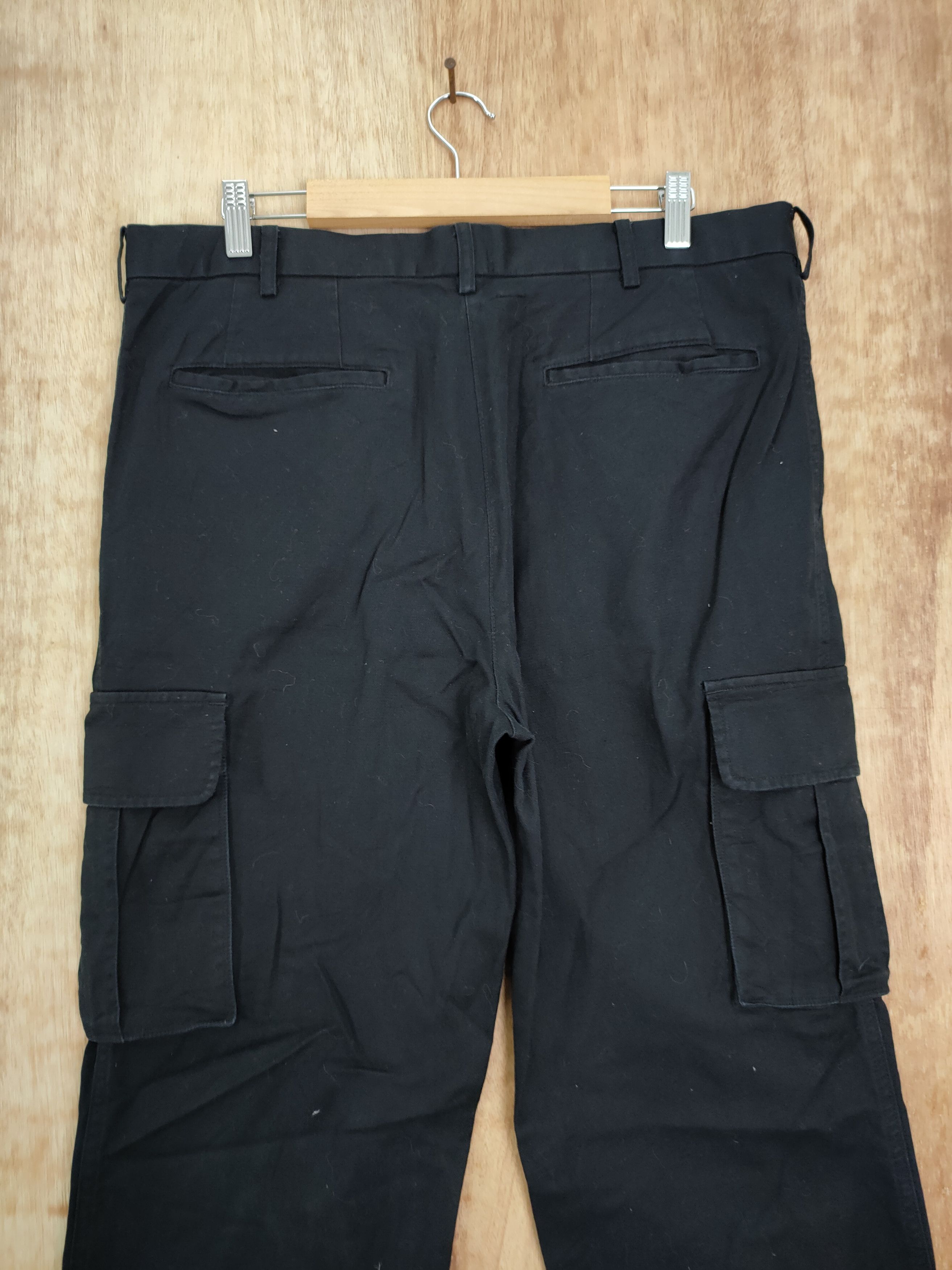 Vintage Prendre black japan streetwear cargo pants #744 Size US 36 / EU 52 - 7 Thumbnail
