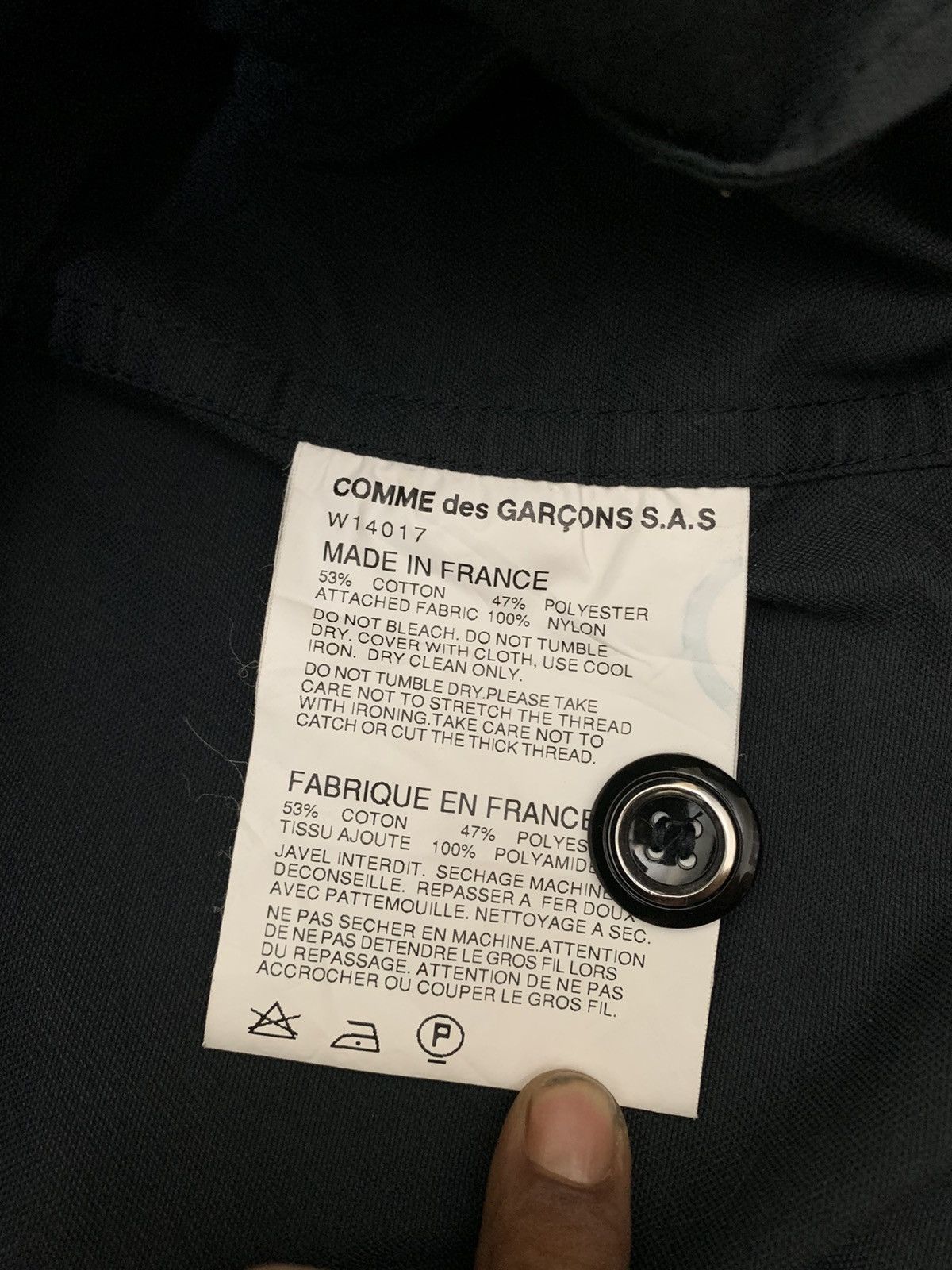 Comme des Garcons SHIRT Comme Des Garcons Shirt Blazer Jacket Size US M / EU 48-50 / 2 - 6 Thumbnail