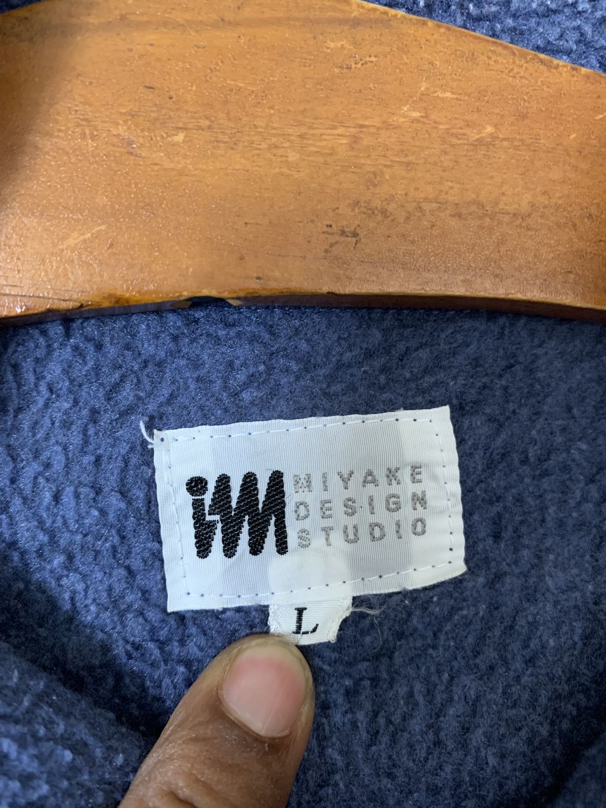 Issey Miyake Miyake Design Studio Fleece Jacket Size US L / EU 52-54 / 3 - 6 Thumbnail