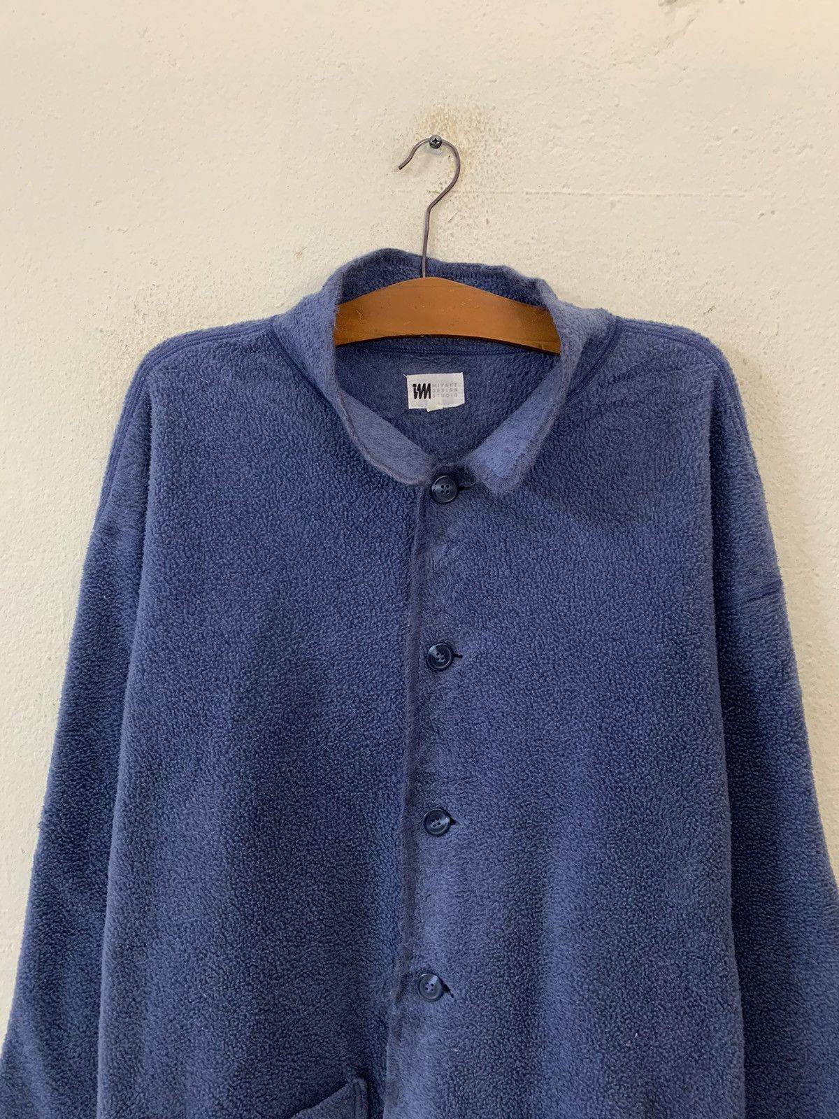 Issey Miyake Miyake Design Studio Fleece Jacket Size US L / EU 52-54 / 3 - 5 Thumbnail