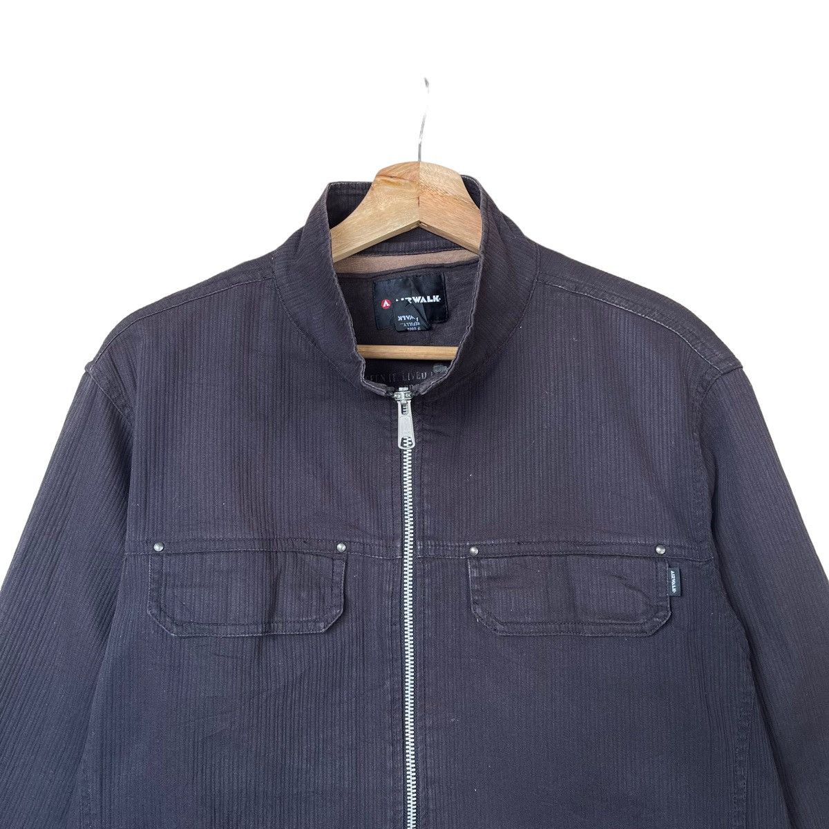 Airwalk Vintage Airwalk Skateboards Workwear Zipper Jacket Size US M / EU 48-50 / 2 - 4 Thumbnail