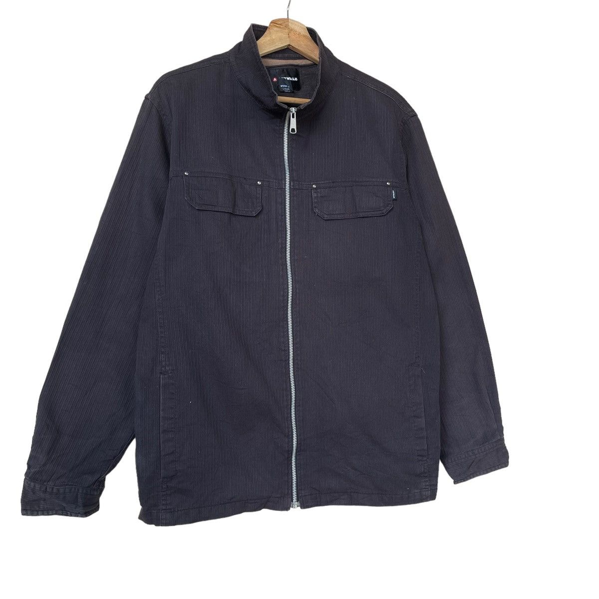 Airwalk Vintage Airwalk Skateboards Workwear Zipper Jacket Size US M / EU 48-50 / 2 - 2 Thumbnail