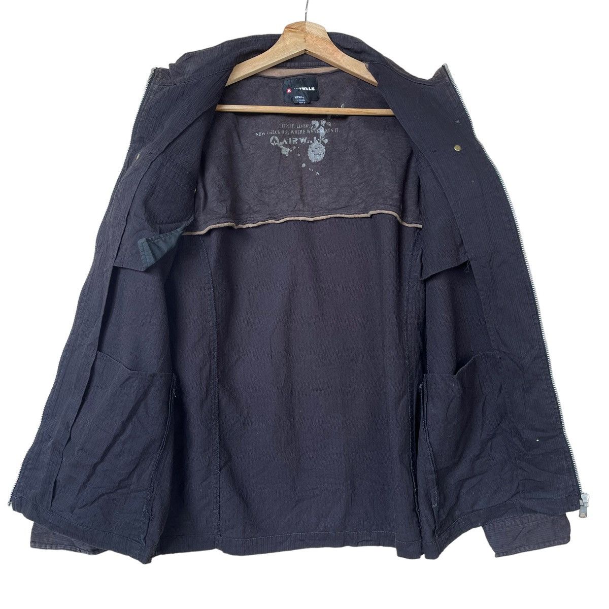 Airwalk Vintage Airwalk Skateboards Workwear Zipper Jacket Size US M / EU 48-50 / 2 - 8 Thumbnail
