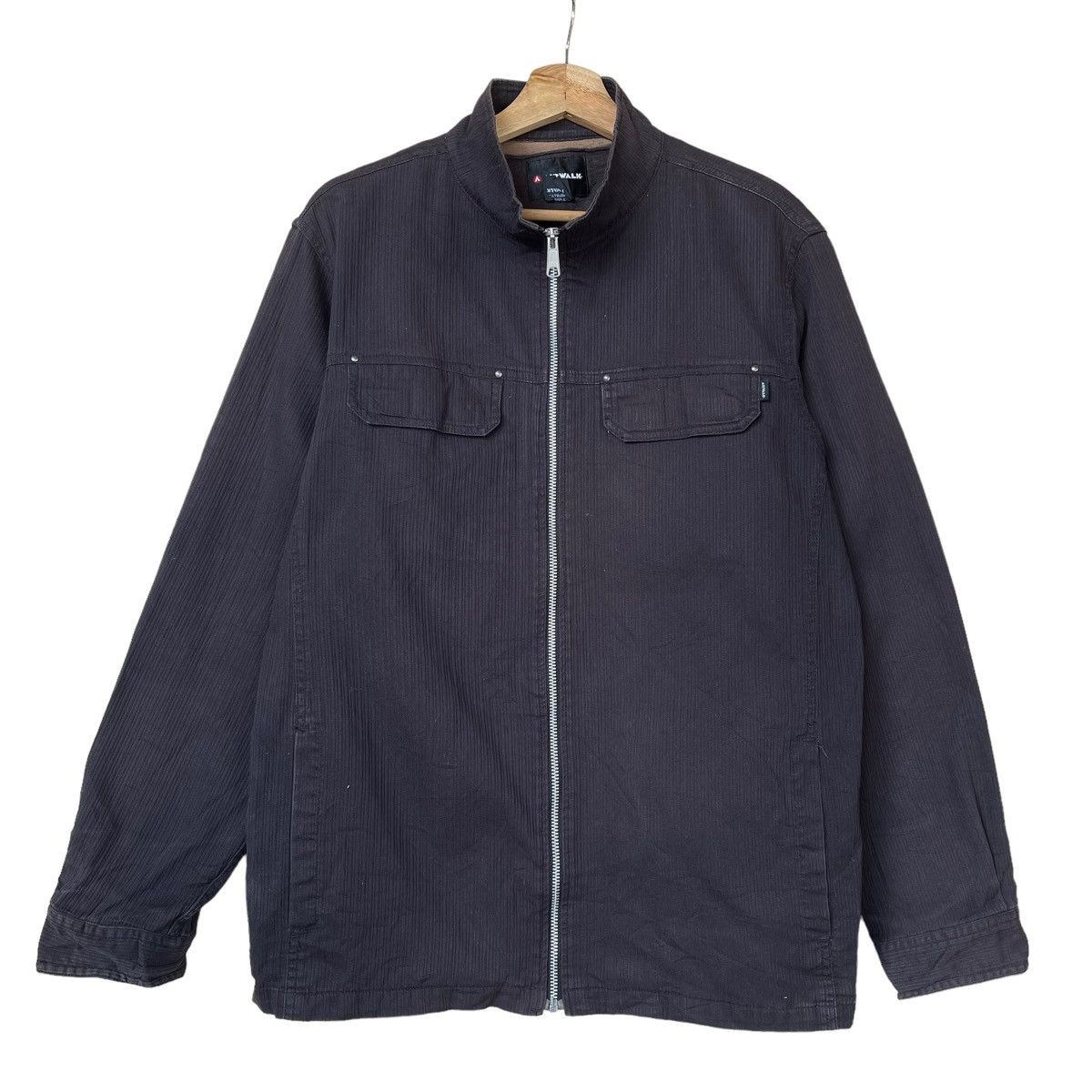 Airwalk Vintage Airwalk Skateboards Workwear Zipper Jacket Size US M / EU 48-50 / 2 - 1 Thumbnail