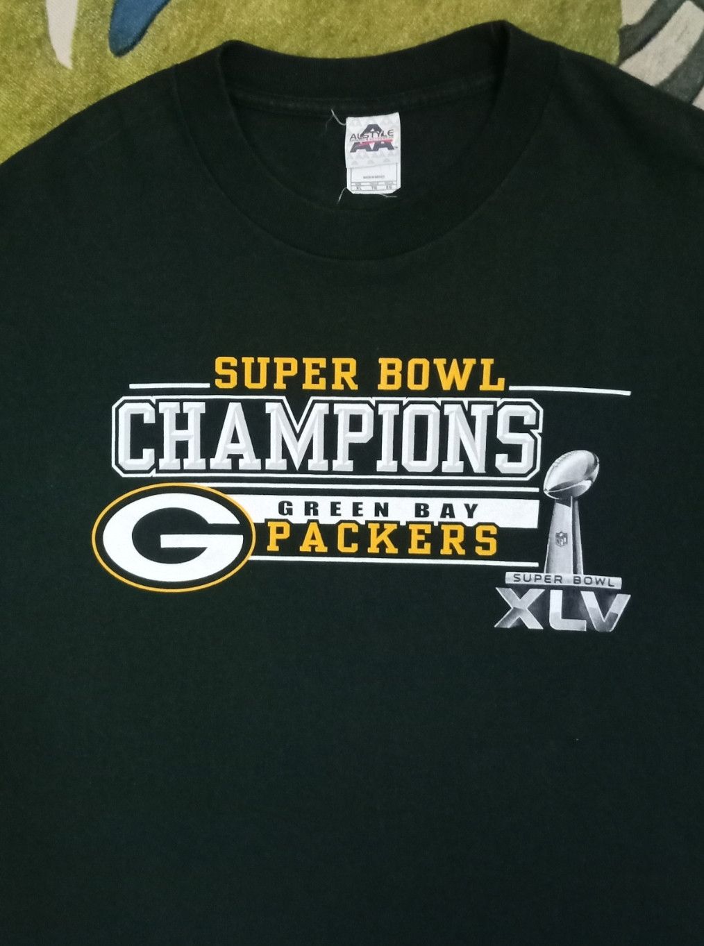 NFL Green Bay Packers Super Bowl XLV Champions 2011 T-shirt Size US XL / EU 56 / 4 - 3 Thumbnail